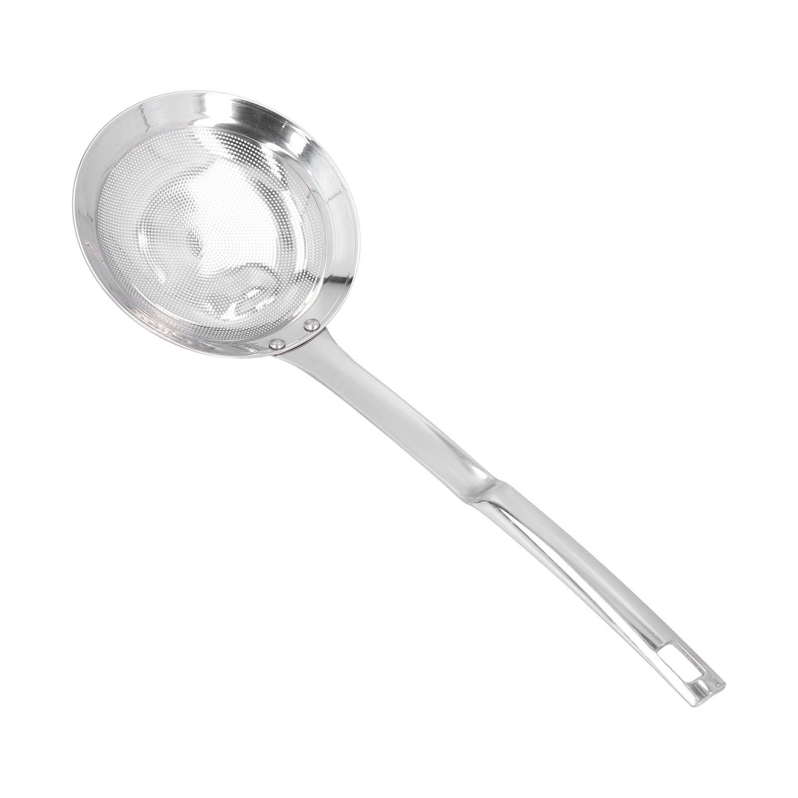 Skimmer Spoon 304 Stainless Steel Fine Mesh Residue Oil Food Strainer Kitchen Tool view 4