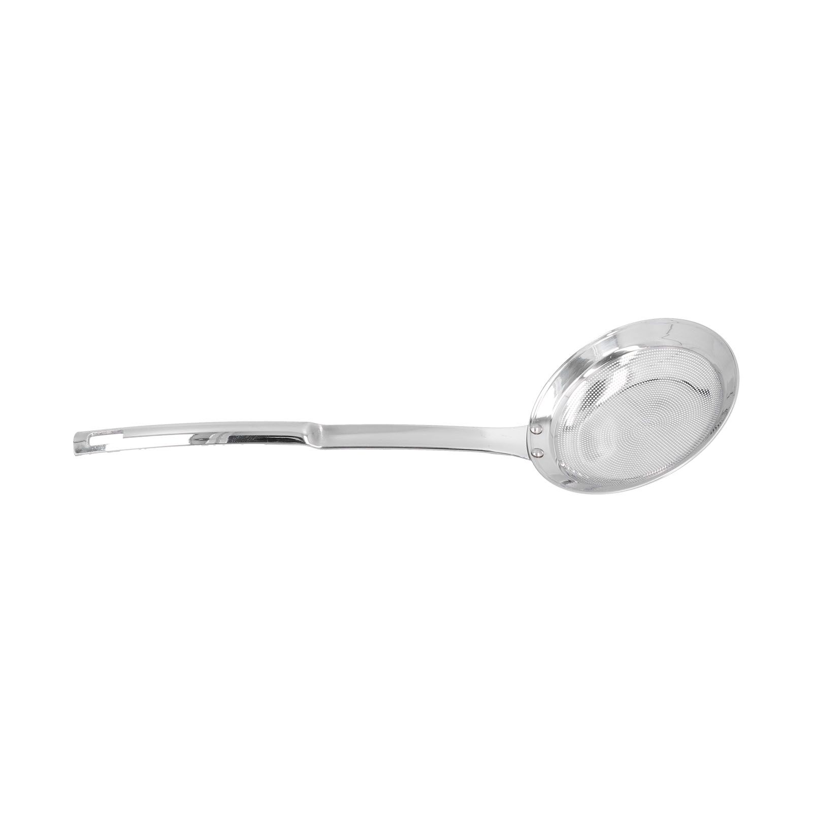 Skimmer Spoon 304 Stainless Steel Fine Mesh Residue Oil Food Strainer Kitchen Tool view 5