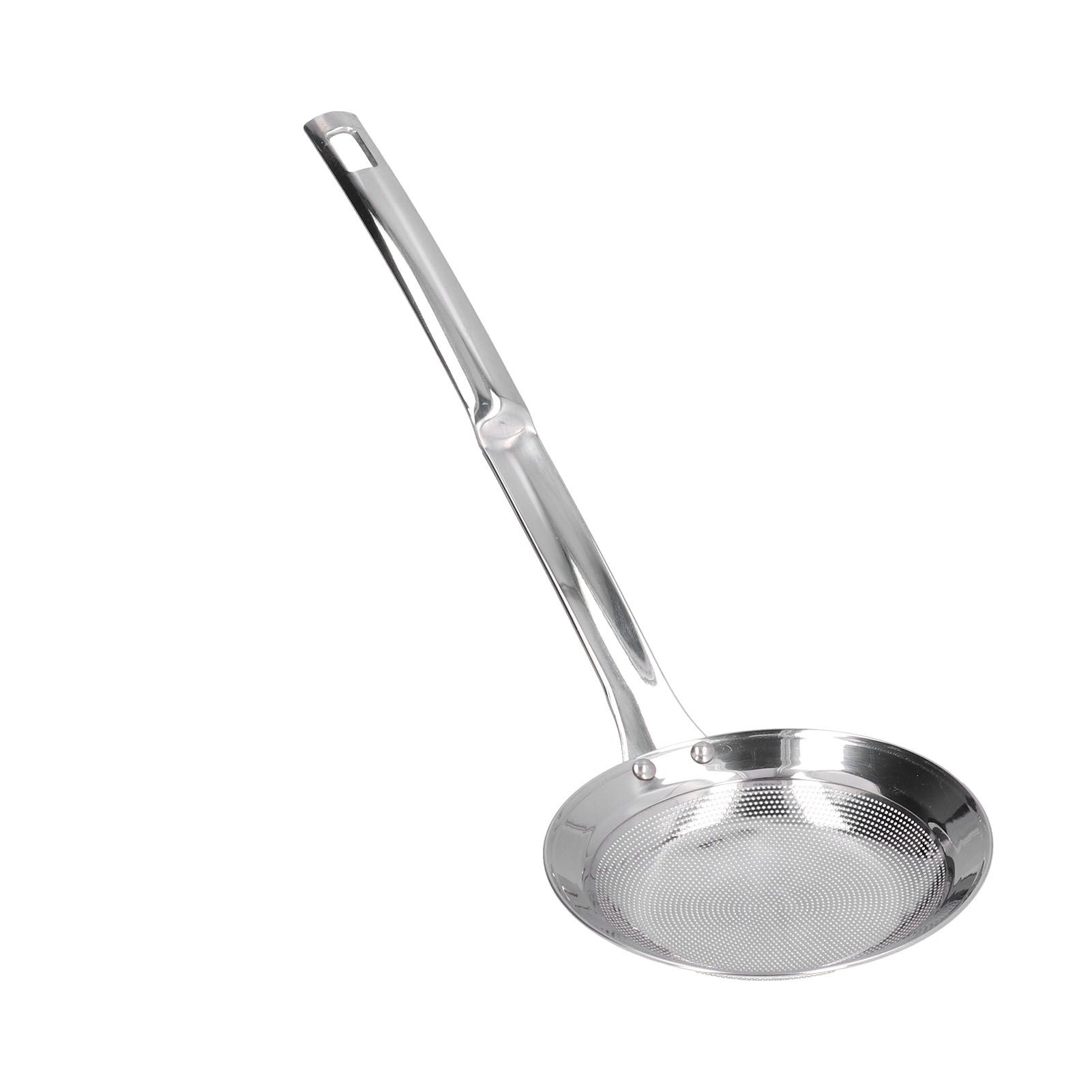 Skimmer Spoon 304 Stainless Steel Fine Mesh Residue Oil Food Strainer Kitchen Tool view 6