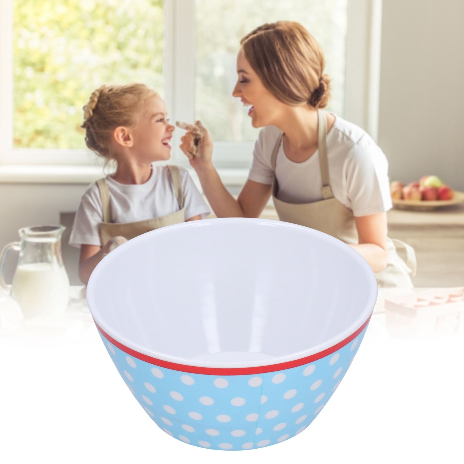 500ml Salad Bowl Thickened Snack Dessert Cake Fruit Bowl for Baking Table view 12