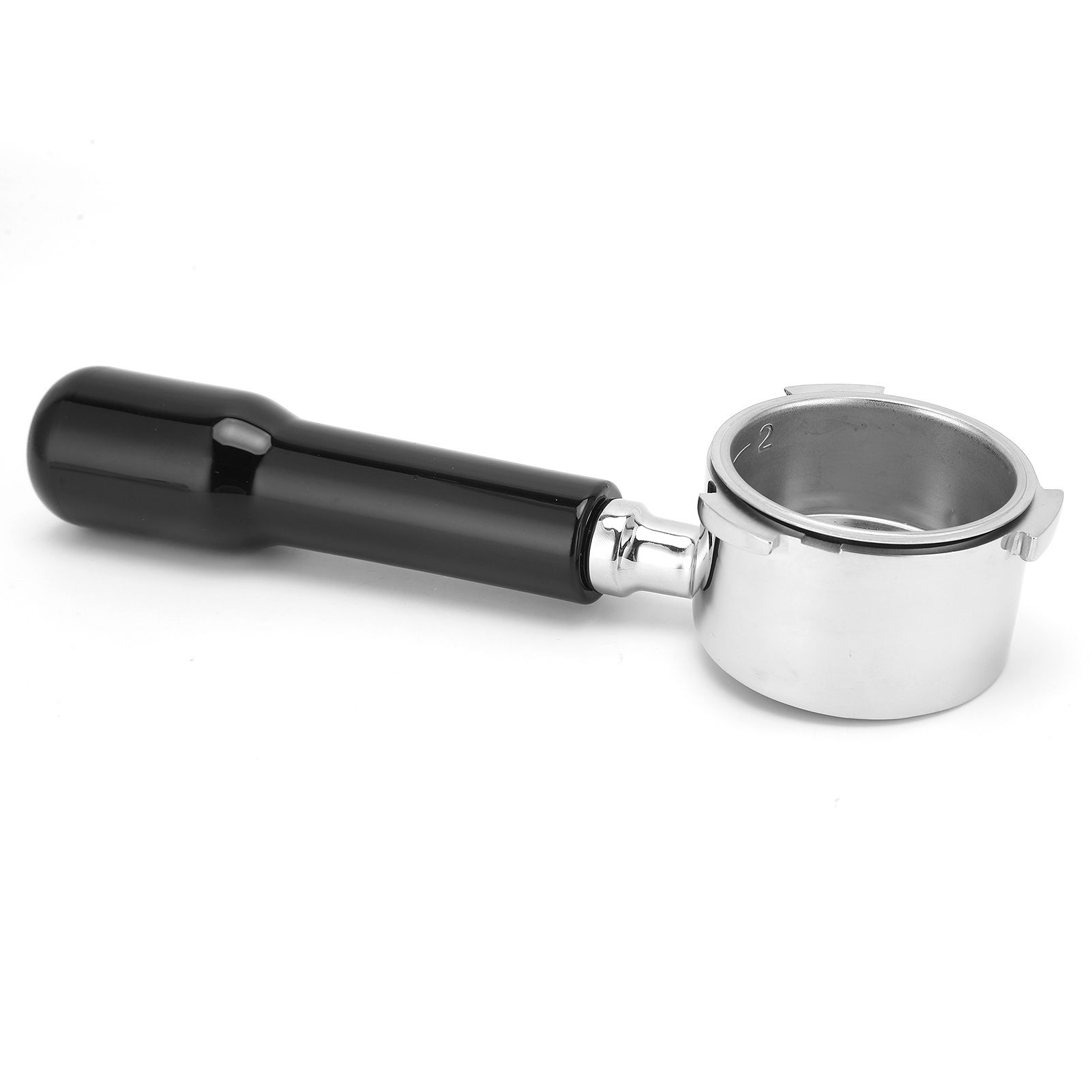 Coffee Bottomless Portafilter Stainless Steel Filter Holder Basket Replacement view 3