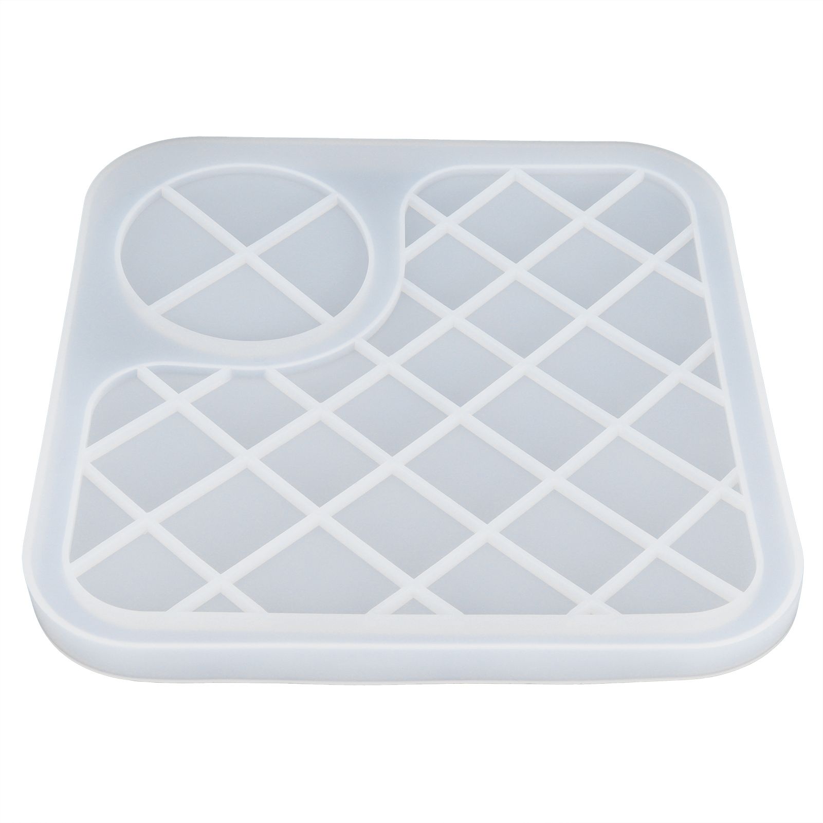 Silicone Mold Translucent Epoxy Resin Drop Glue Tray Tool for DIY Baking view 2