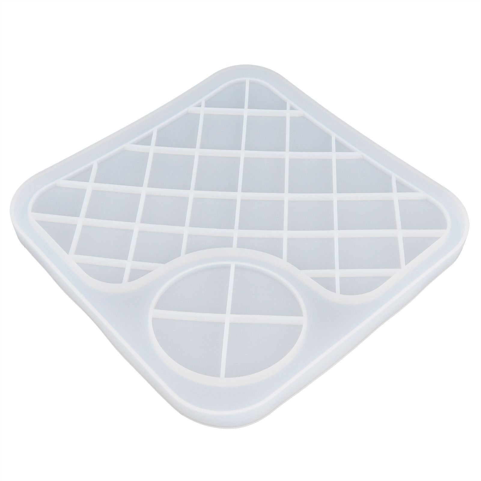 Silicone Mold Translucent Epoxy Resin Drop Glue Tray Tool for DIY Baking view 6