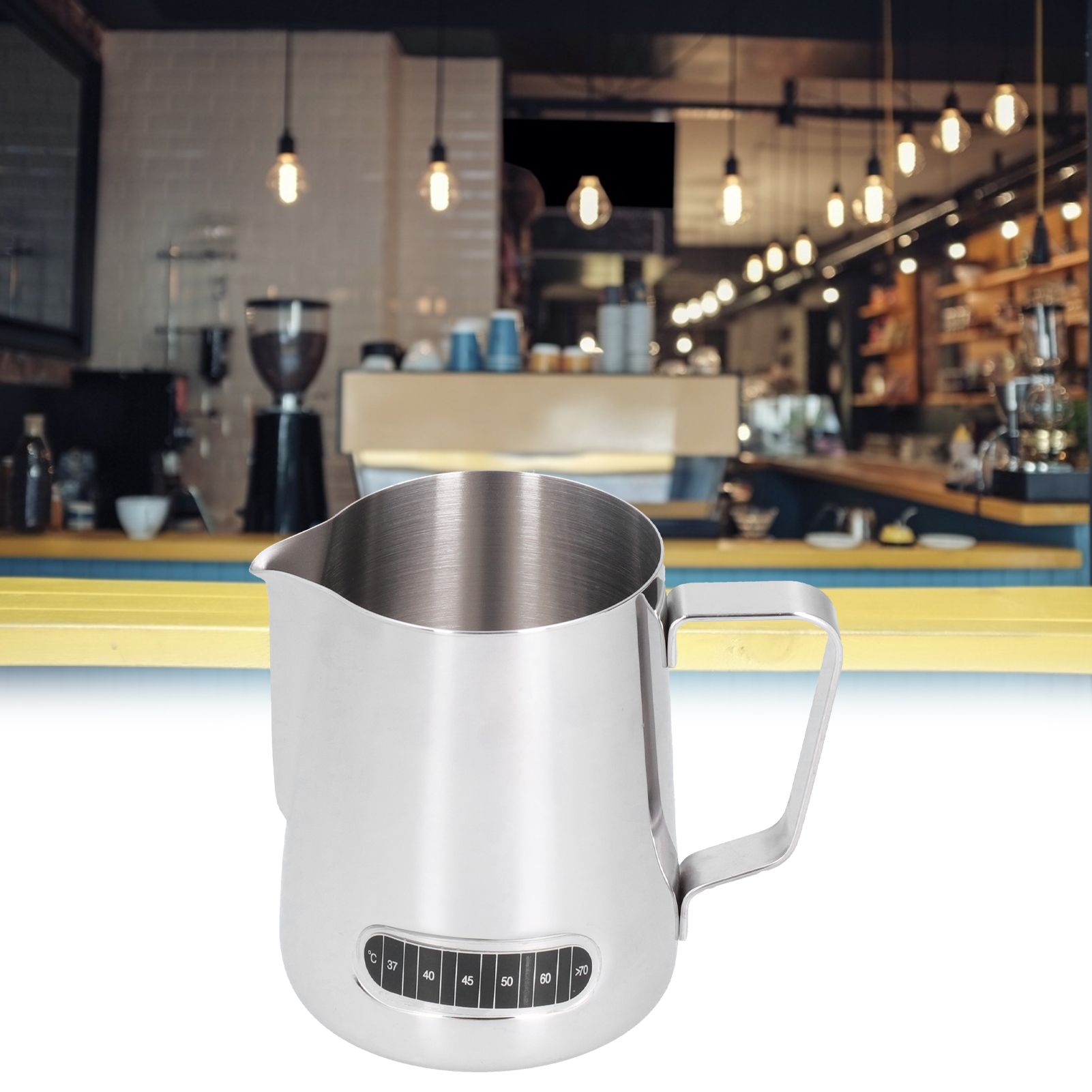 600ml Stainless Steel Frothing Cup Milk Coffee Frothing Pitcher with view 12