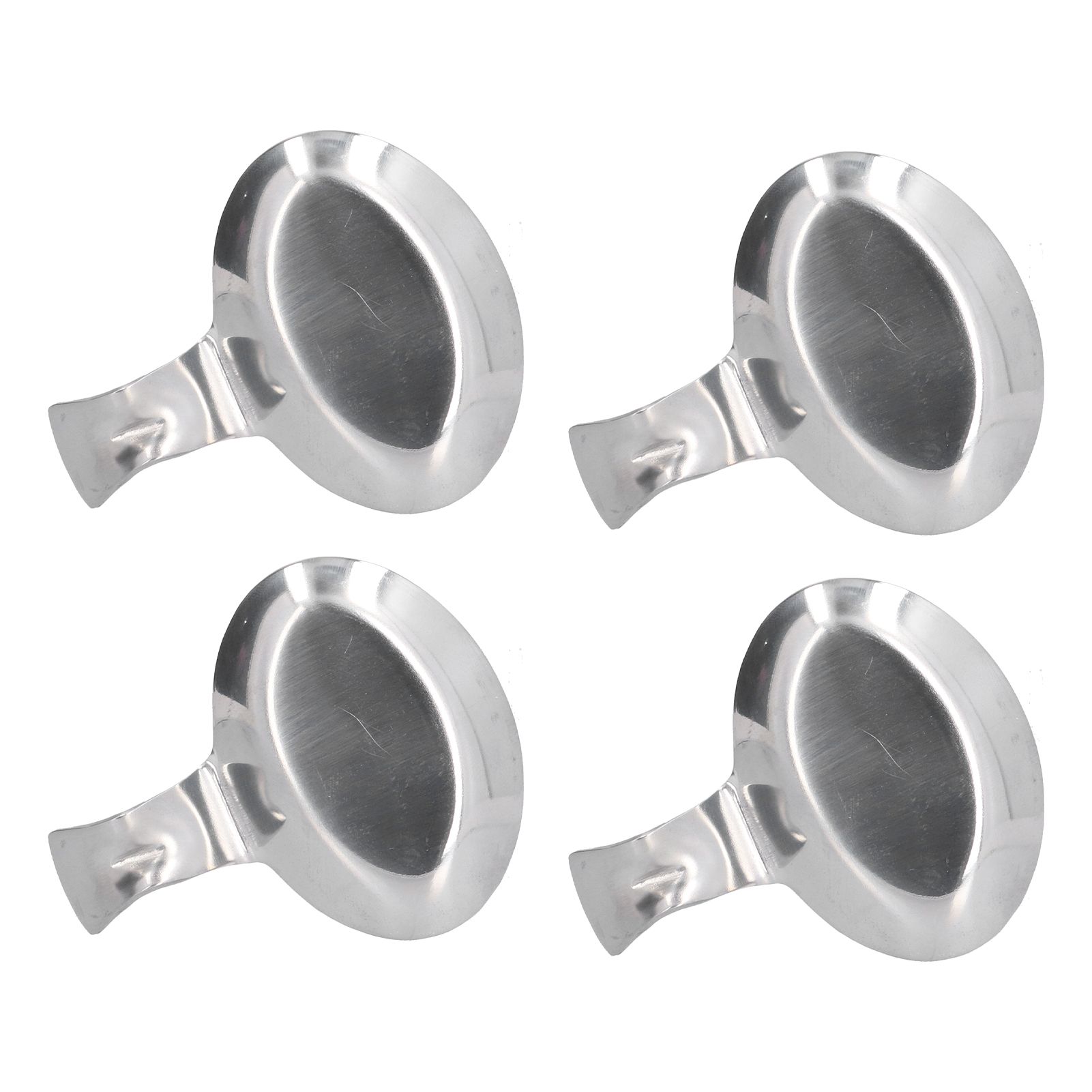 4Pcs Spoon Holder Stainless Steel 2 Purpose Compact Durable Chopsticks Rest view 8