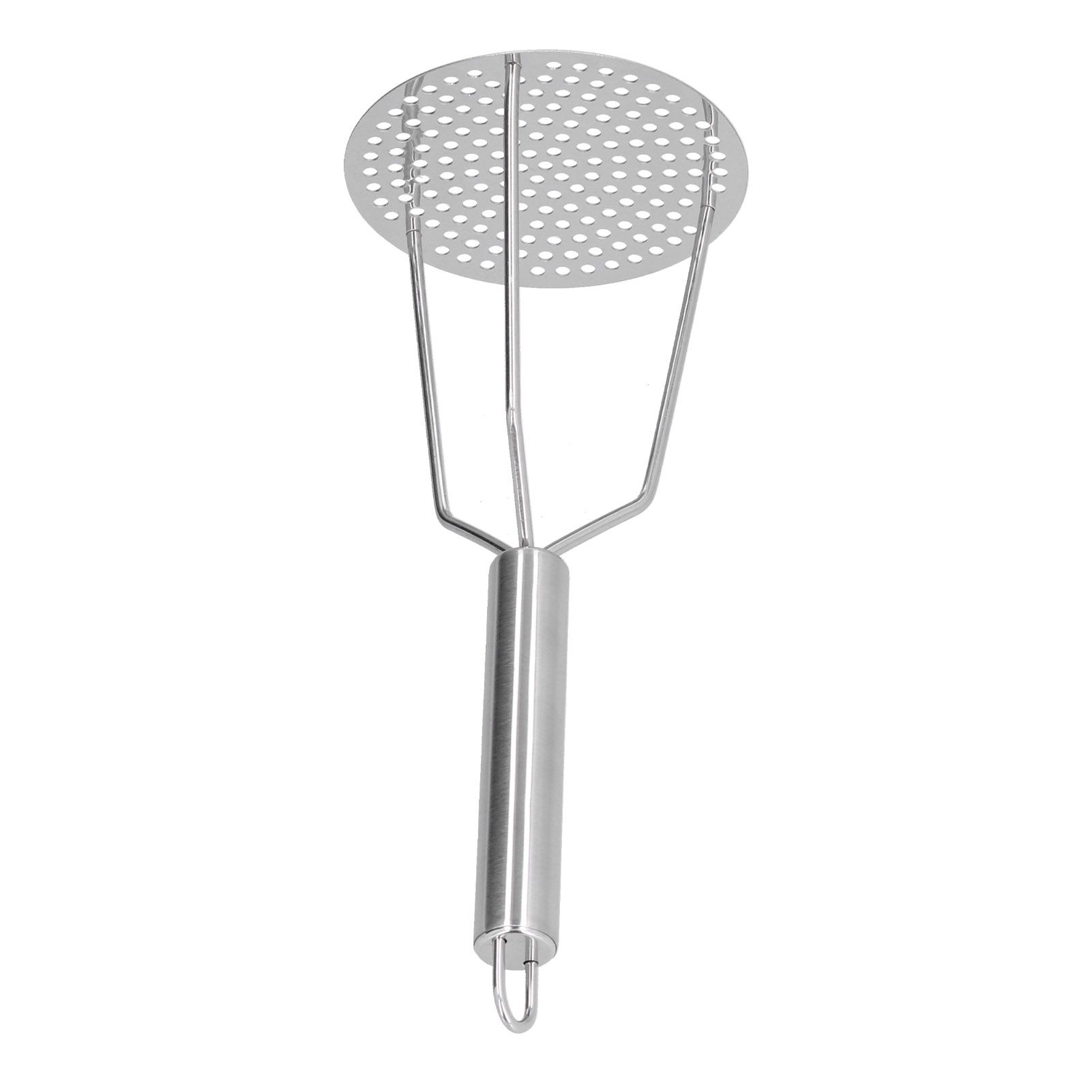Potato Masher Stainless Steel Potato Masher Fruit and Meat Masher with view 2