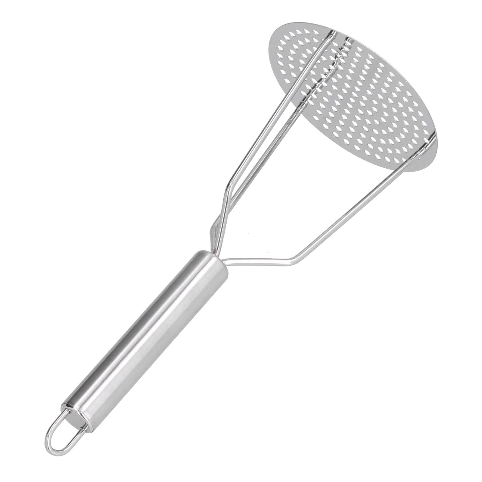 Potato Masher Stainless Steel Potato Masher Fruit and Meat Masher with view 3
