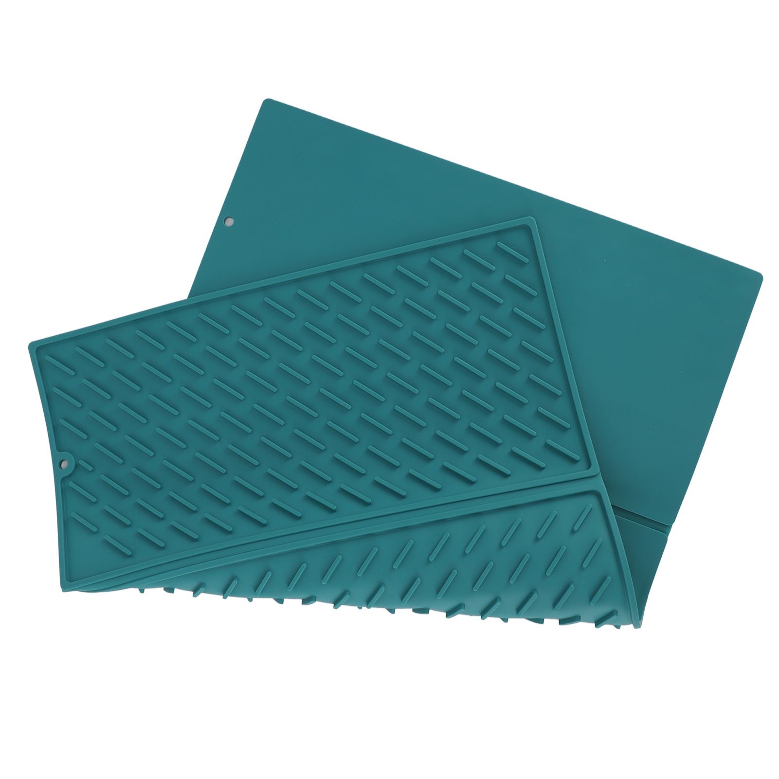 3 Fold Counter Foldable Drying Mat Silicone Fast Drying Waterproof Reusable view 2