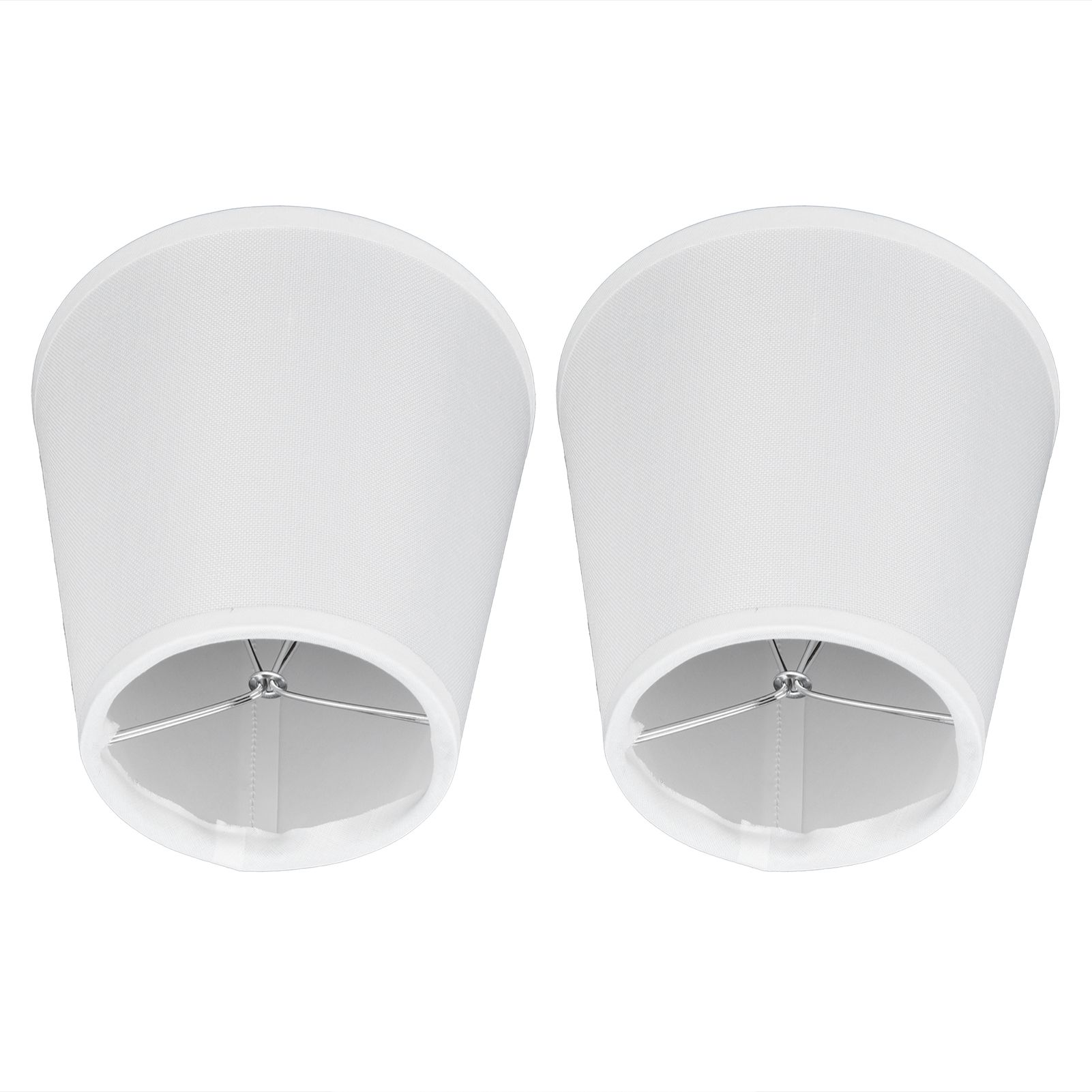 2PCS Fabric Lampshade European Style Clip On Lamp Shade for E14 Screw view 5