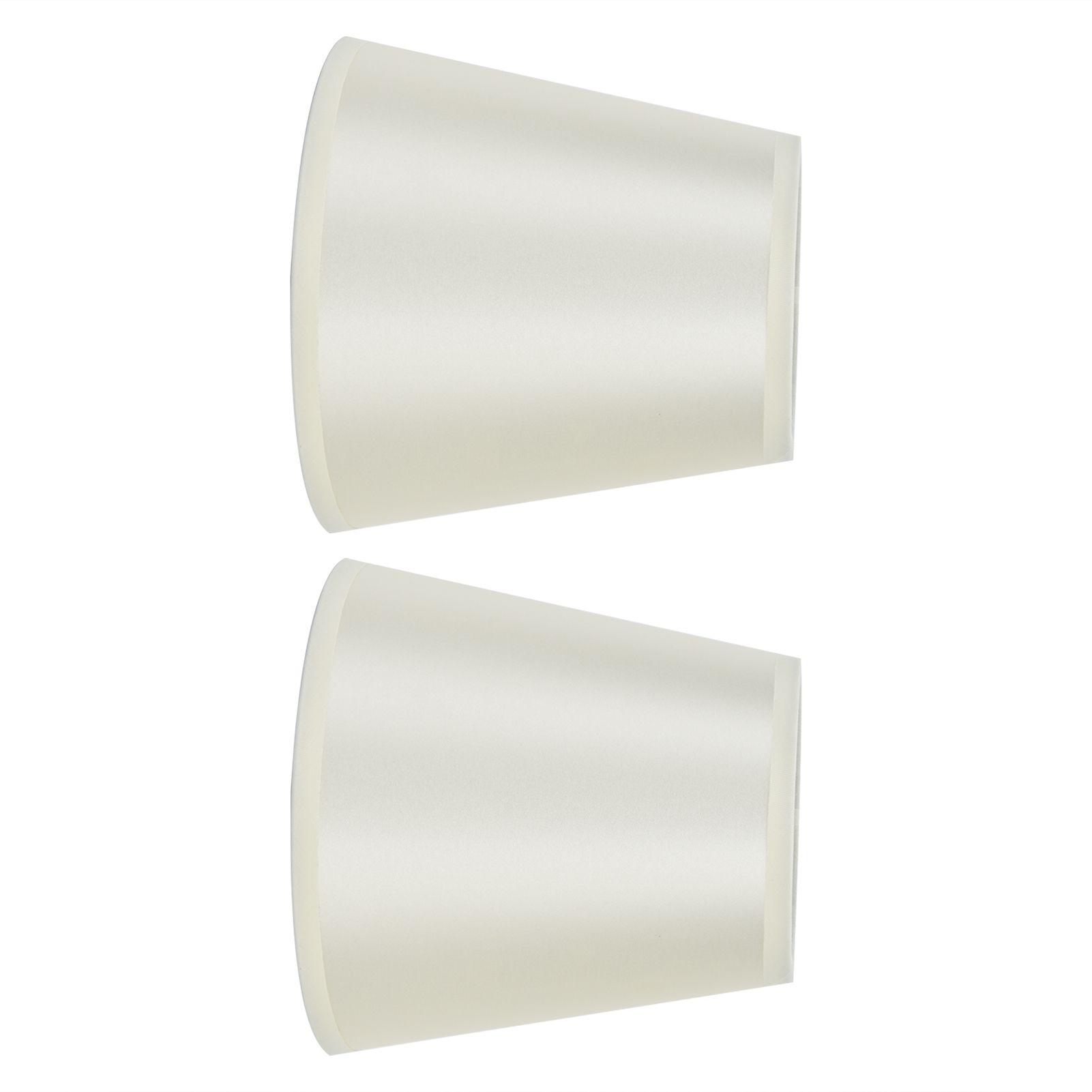 2PCS Modern Fabric Lampshade Clip On Wall Lamp Chandelier Lamp Shade for E14 view 2