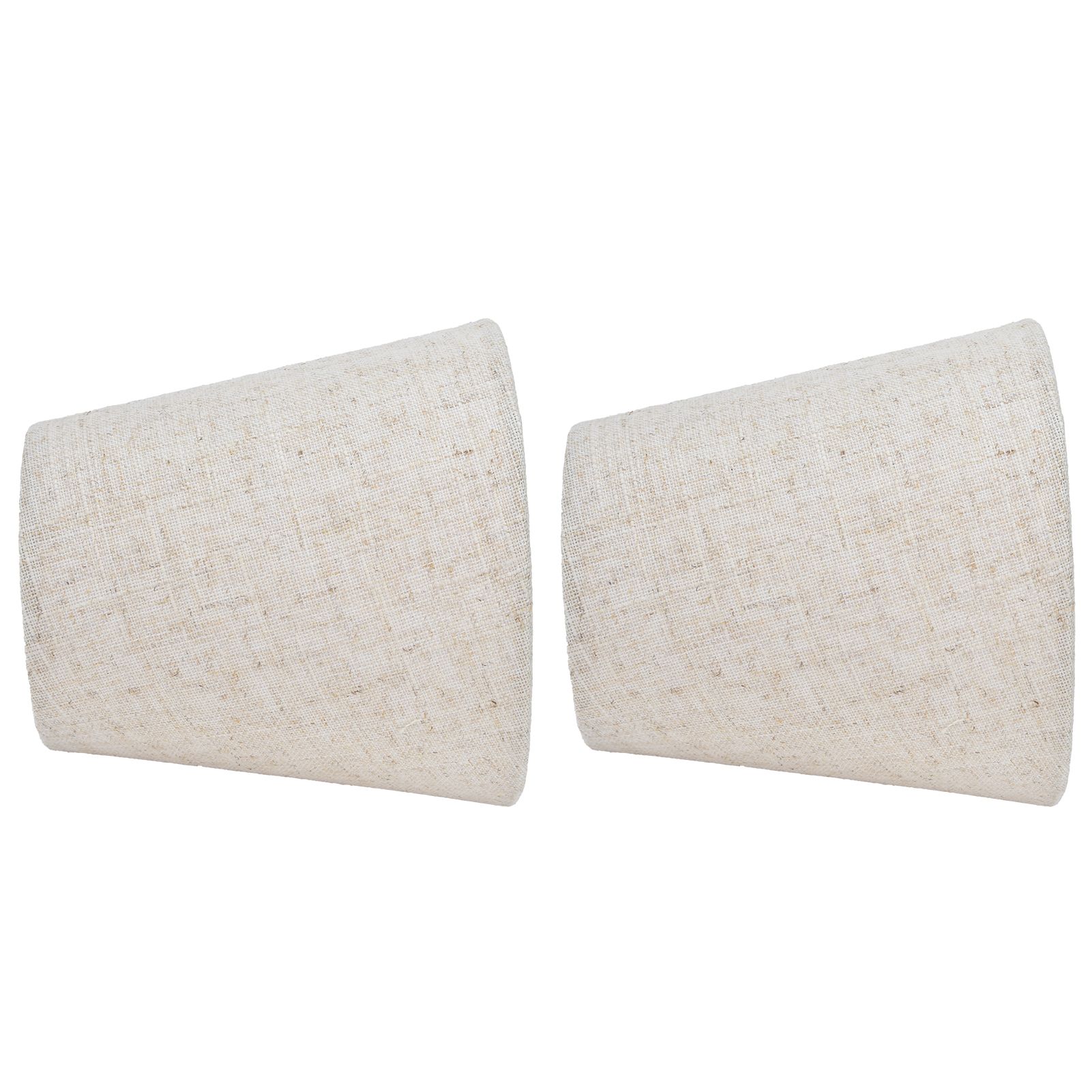 2PCS Table Lamp Shade Cover Fabric Clip On Lampshade for E14 Screw Candlestick view 4