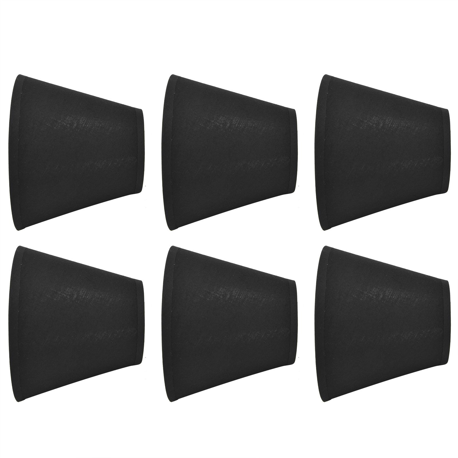 6PCS Fabric Lamp Shade Cloth Clip On Lampshade for E14 Table Chandelier Floor view 7