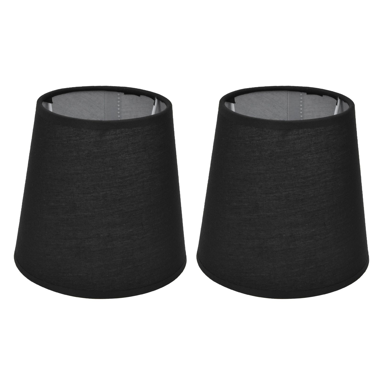 2Pcs Indoor Lamp Shade European Style Fabric Lampshade for E14 Chandelier view 2