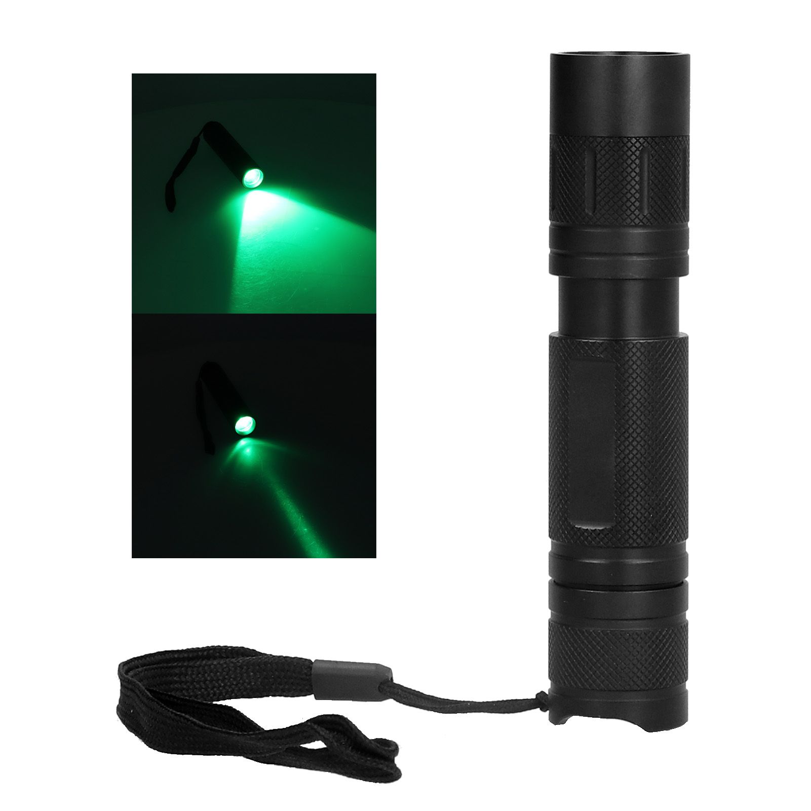 Pocket Flashlight One Key Operation Straight Shape Lighting Tools for Hunting view 10