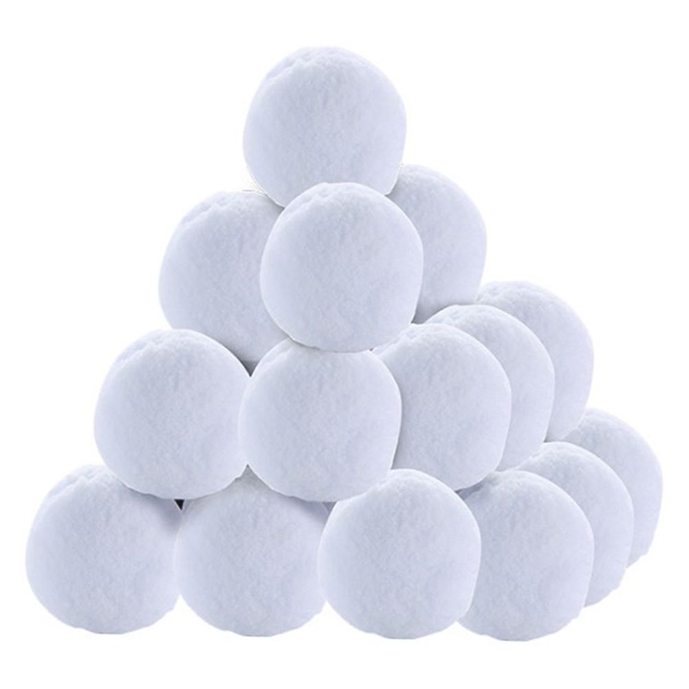 Christmas 40 Pack Artificial Snowballs Fake Snowball Fight for Kids Indoor view 2