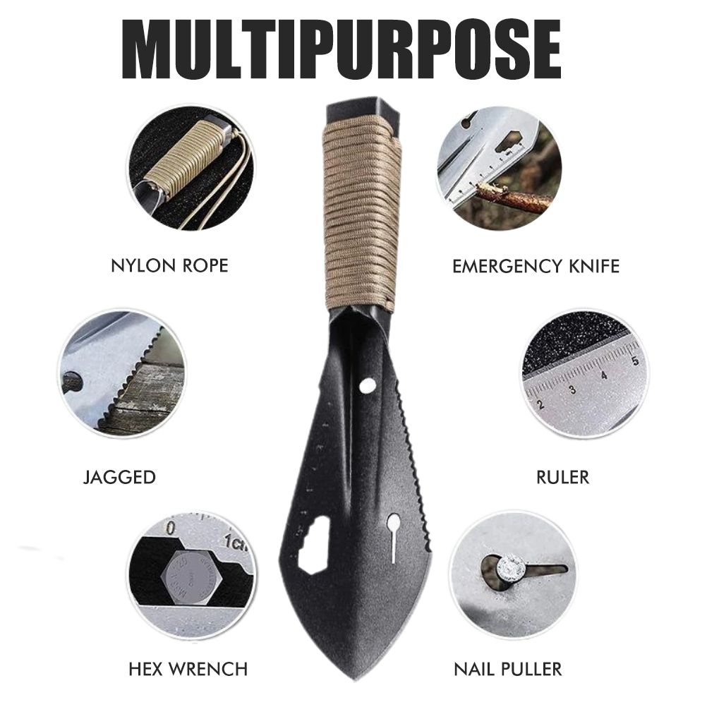 Multifunctional Garden Metal Serrated Digger Portable Serrated Digging Tool view 3