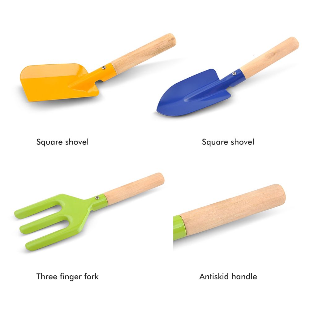 5Pcs Kids Mini Gardening Tool Set Children Garden Planting Hand Kit Garden view 3