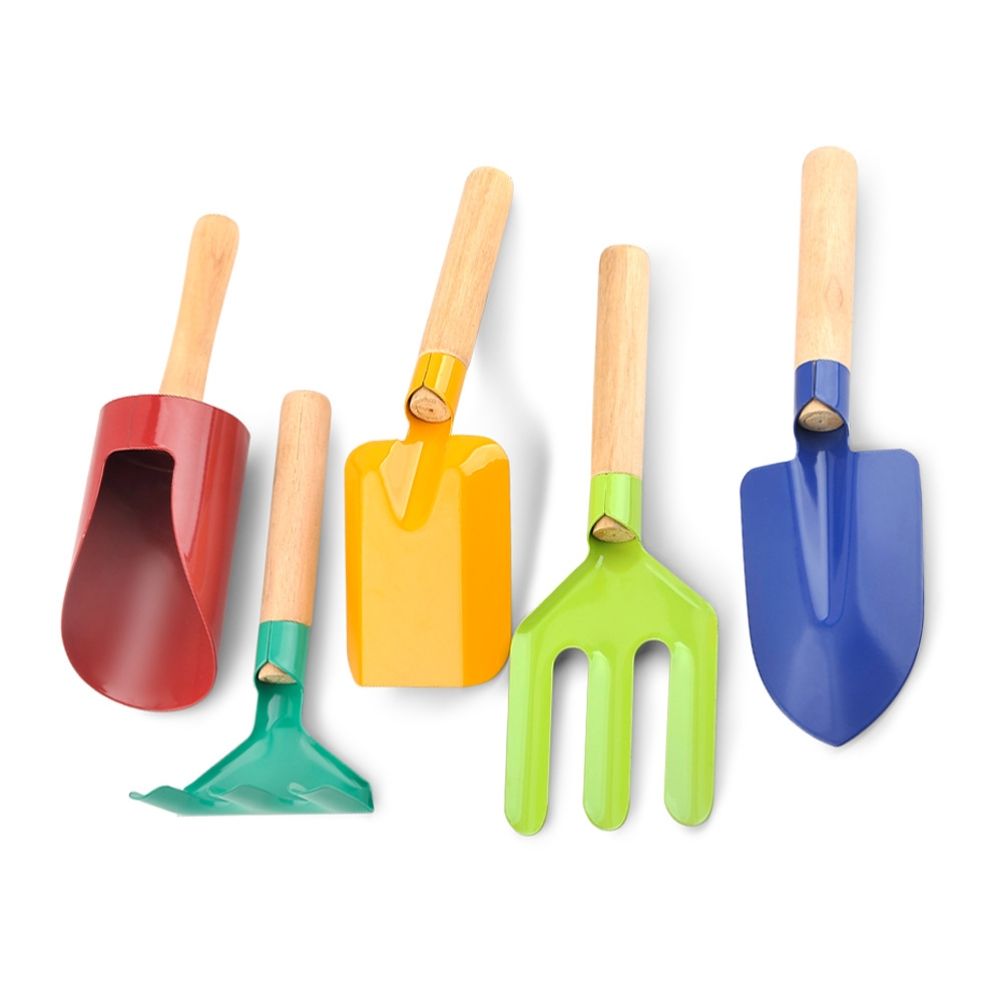 5Pcs Kids Mini Gardening Tool Set Children Garden Planting Hand Kit Garden view 7