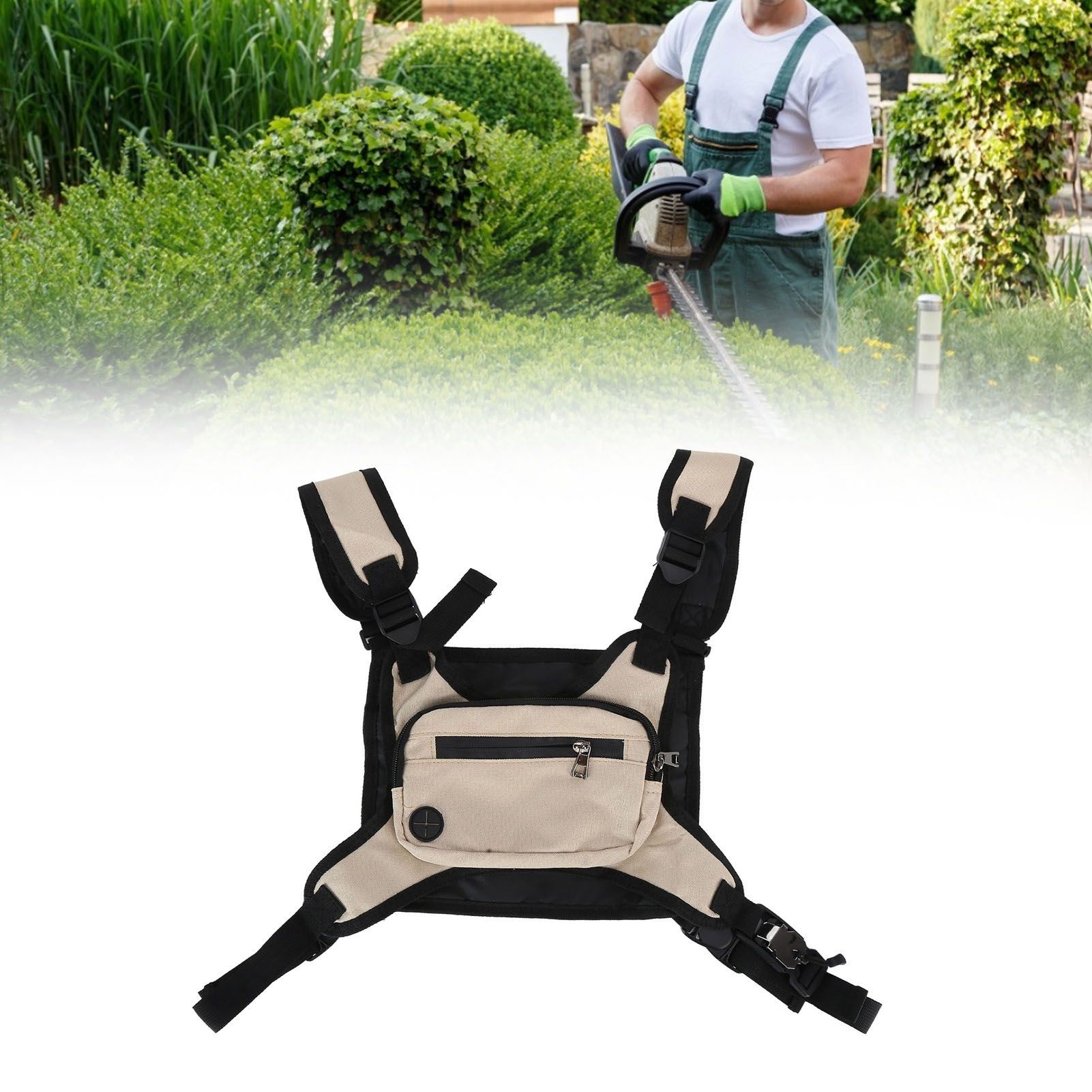 Outdoor Gardening Bag Running Backpack Vest Bag Storage Bag for Man Woman view 12