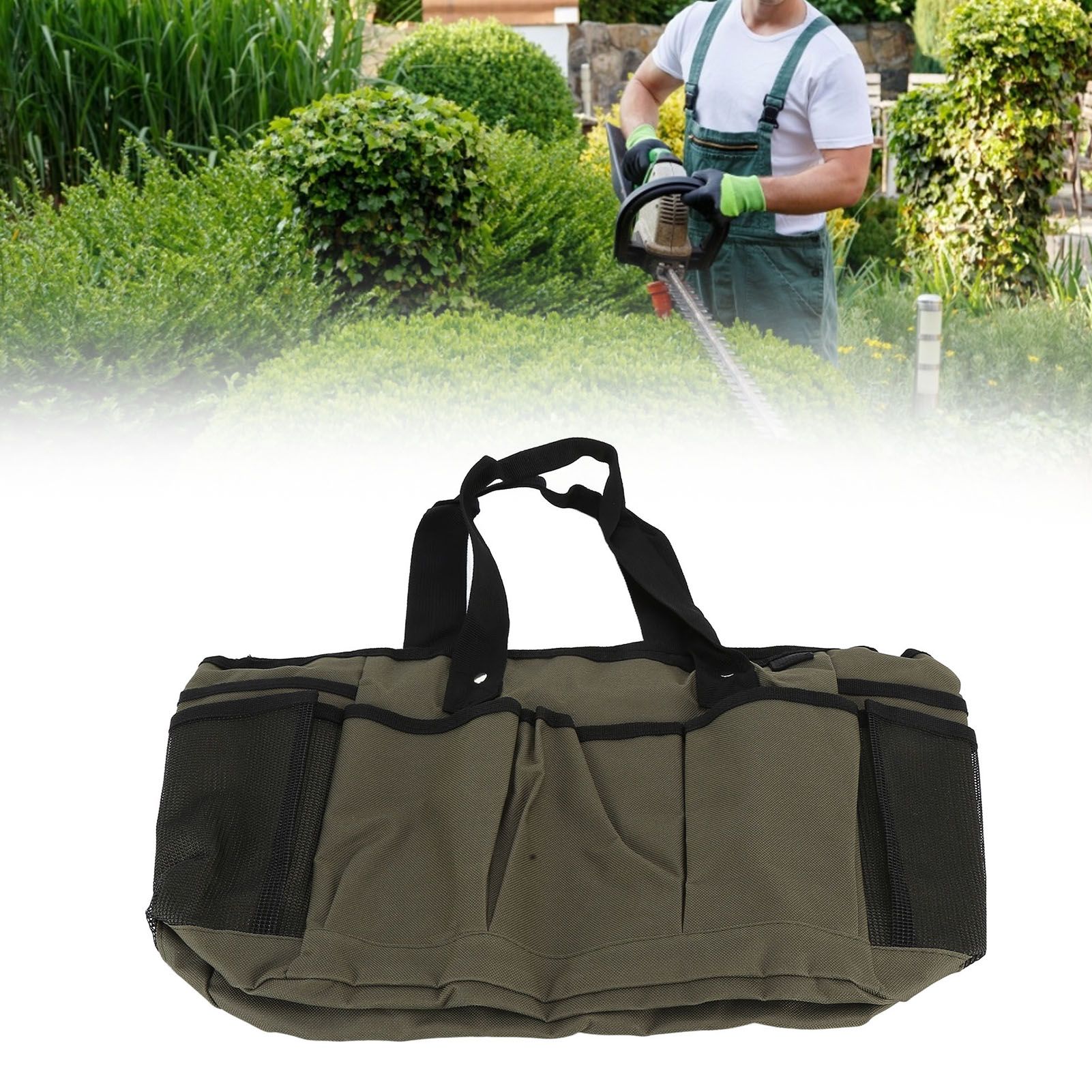 Outdoor Tote Bag Portable Garden Pruning Tool Storage Bag for Keeping Storing view 11