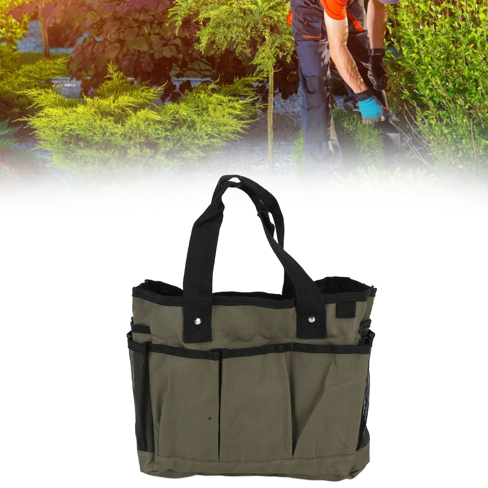 Outdoor Tote Bag Portable Garden Pruning Tool Storage Bag for Keeping Storing view 12
