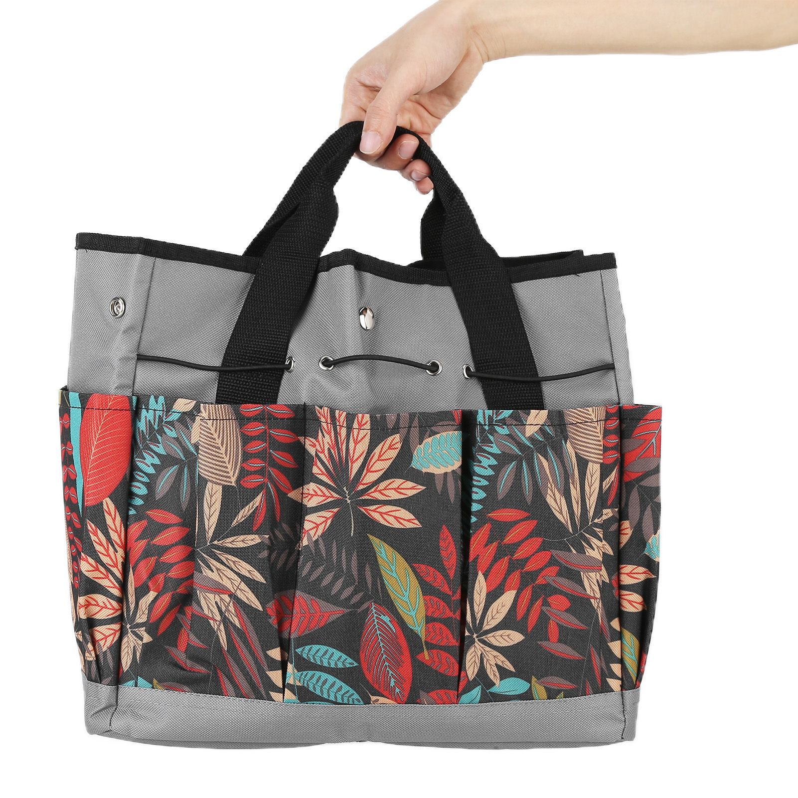 Garden Tote Bag 600D Oxford Cloth Multiple Pockets Lightweight and Durable view 6