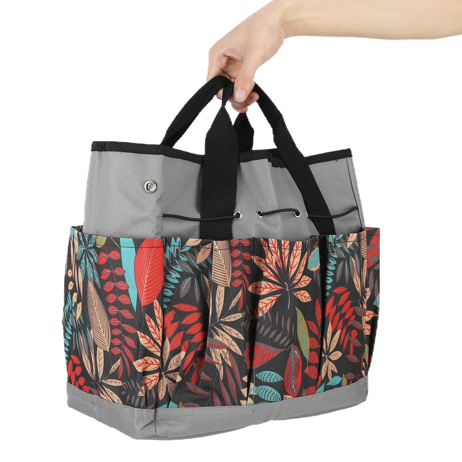 Garden Tote Bag 600D Oxford Cloth Multiple Pockets Lightweight and Durable view 7