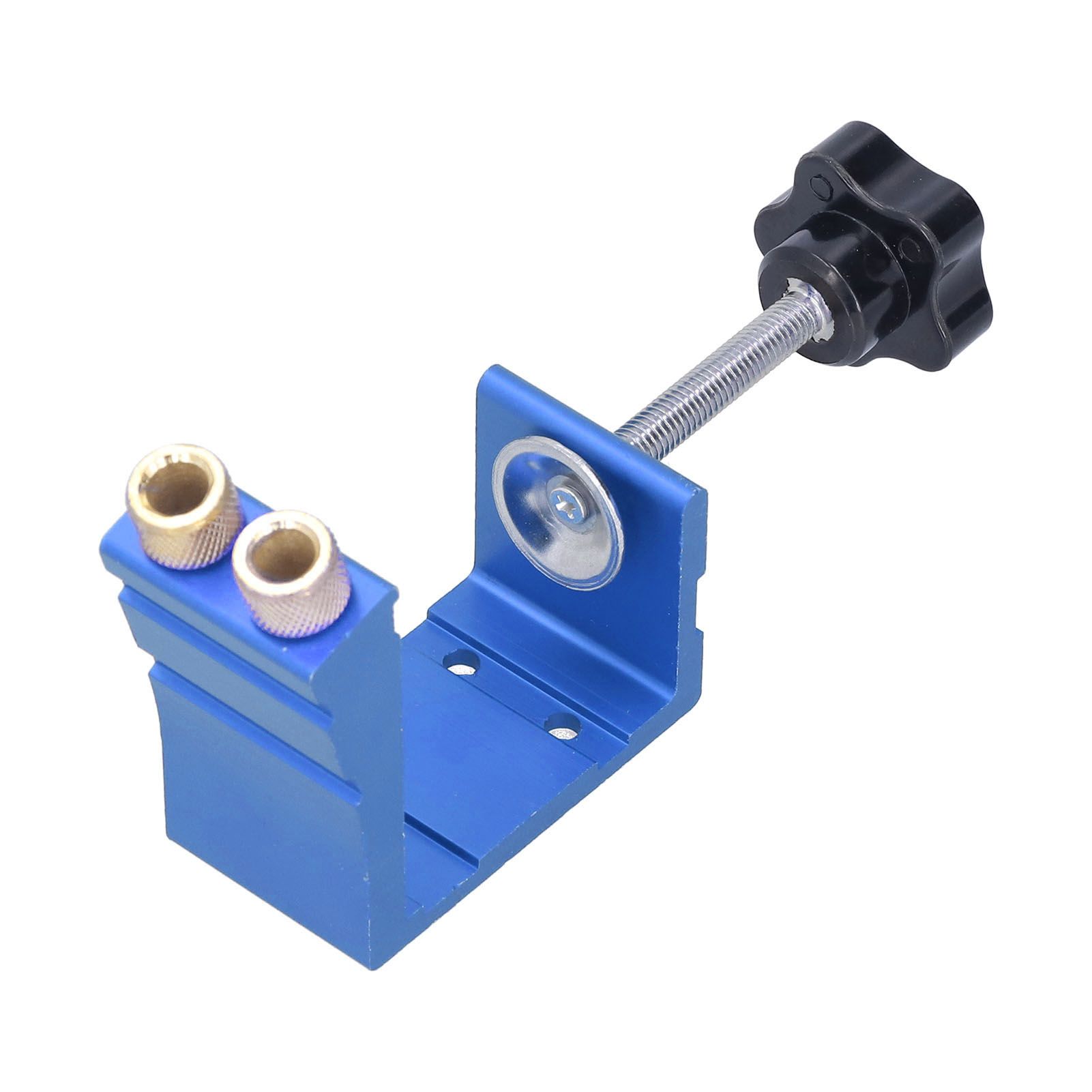 15° Oblique Hole Locator Positioner Woodworking Hole Jig Dowel Drill Kit view 4
