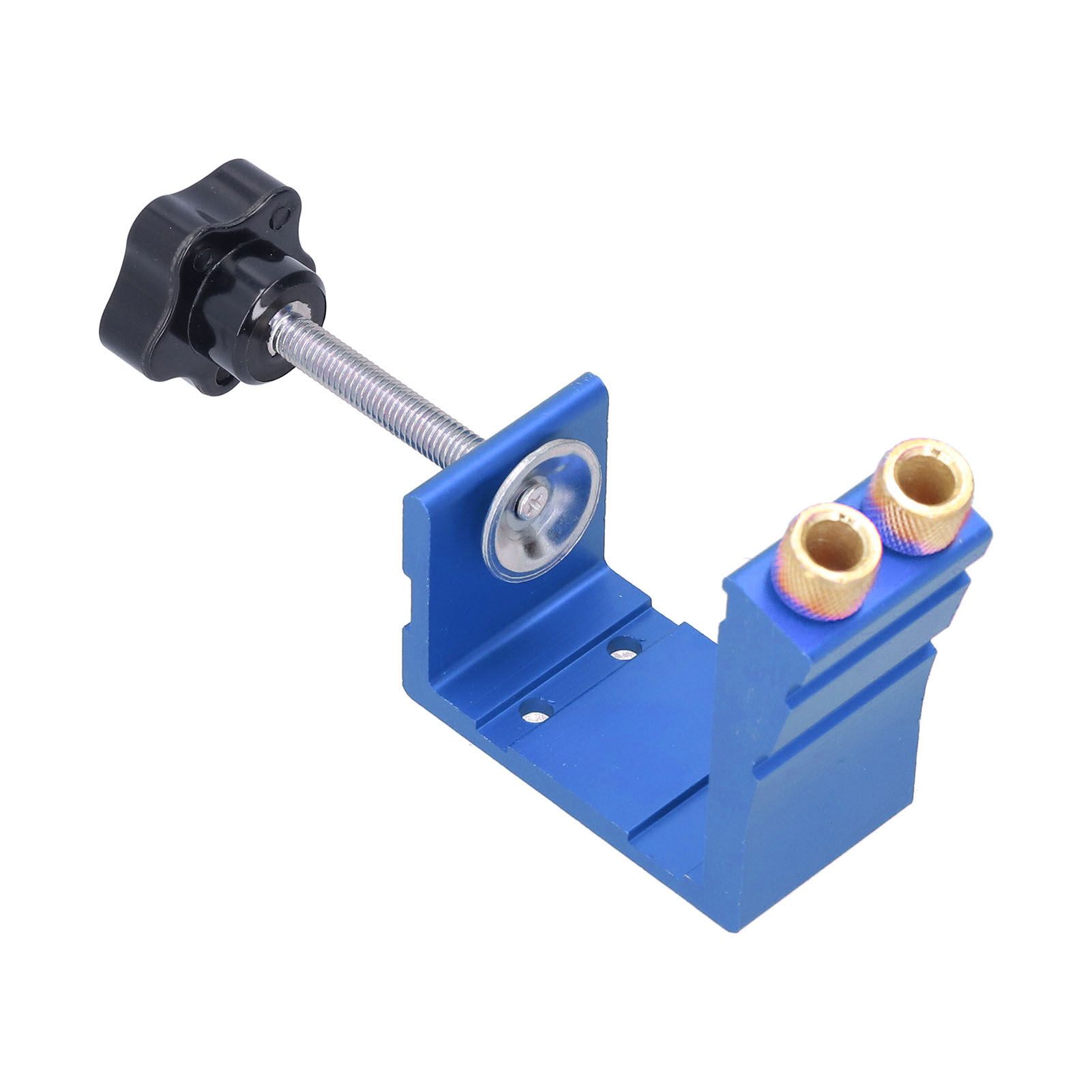 15° Oblique Hole Locator Positioner Woodworking Hole Jig Dowel Drill Kit view 7