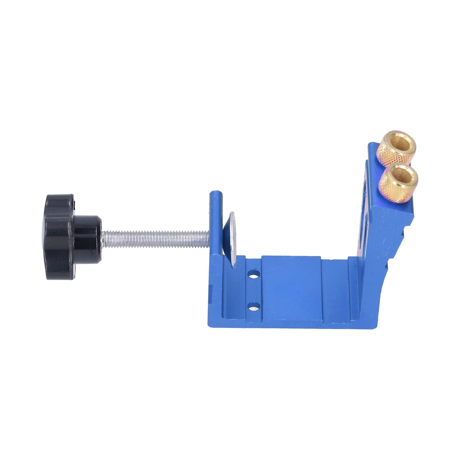 15° Oblique Hole Locator Positioner Woodworking Hole Jig Dowel Drill Kit view 8