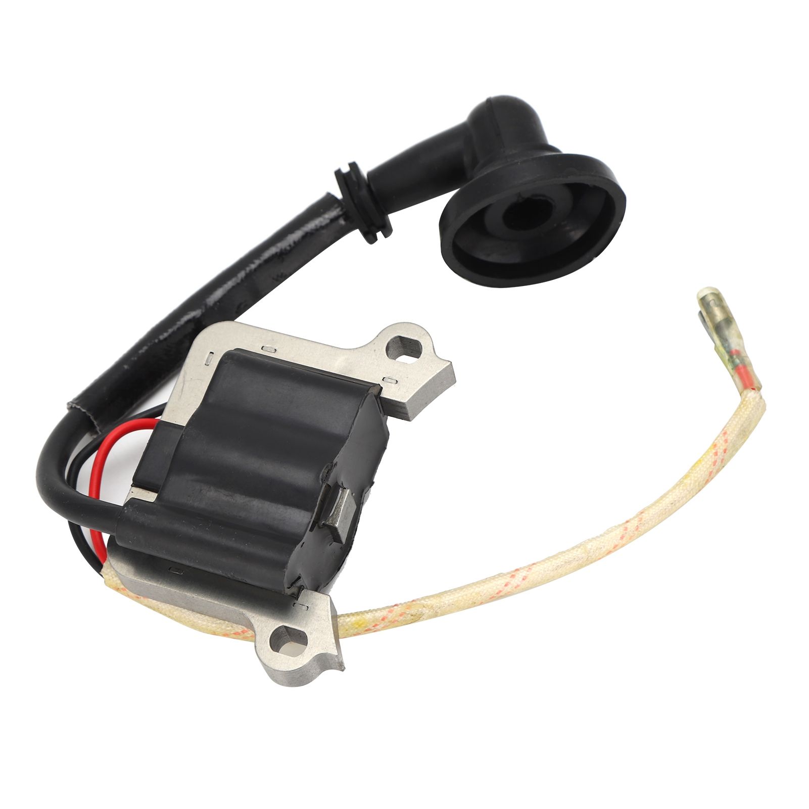 Lawn Mower Ignition Coil Plastic Case Manganese Steel Silicone Ignition Coil view 2
