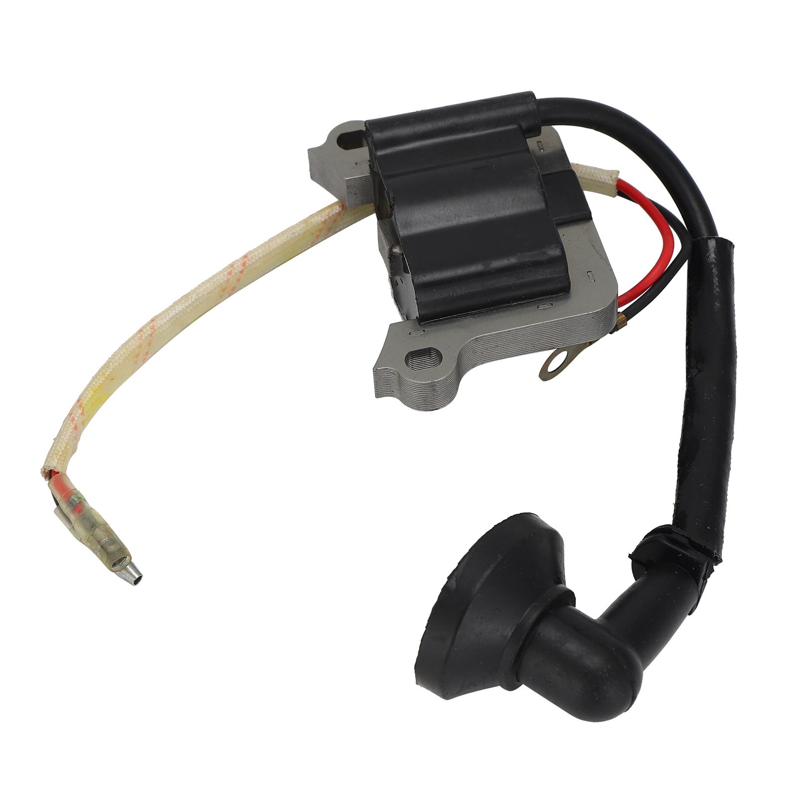 Lawn Mower Ignition Coil Plastic Case Manganese Steel Silicone Ignition Coil view 3