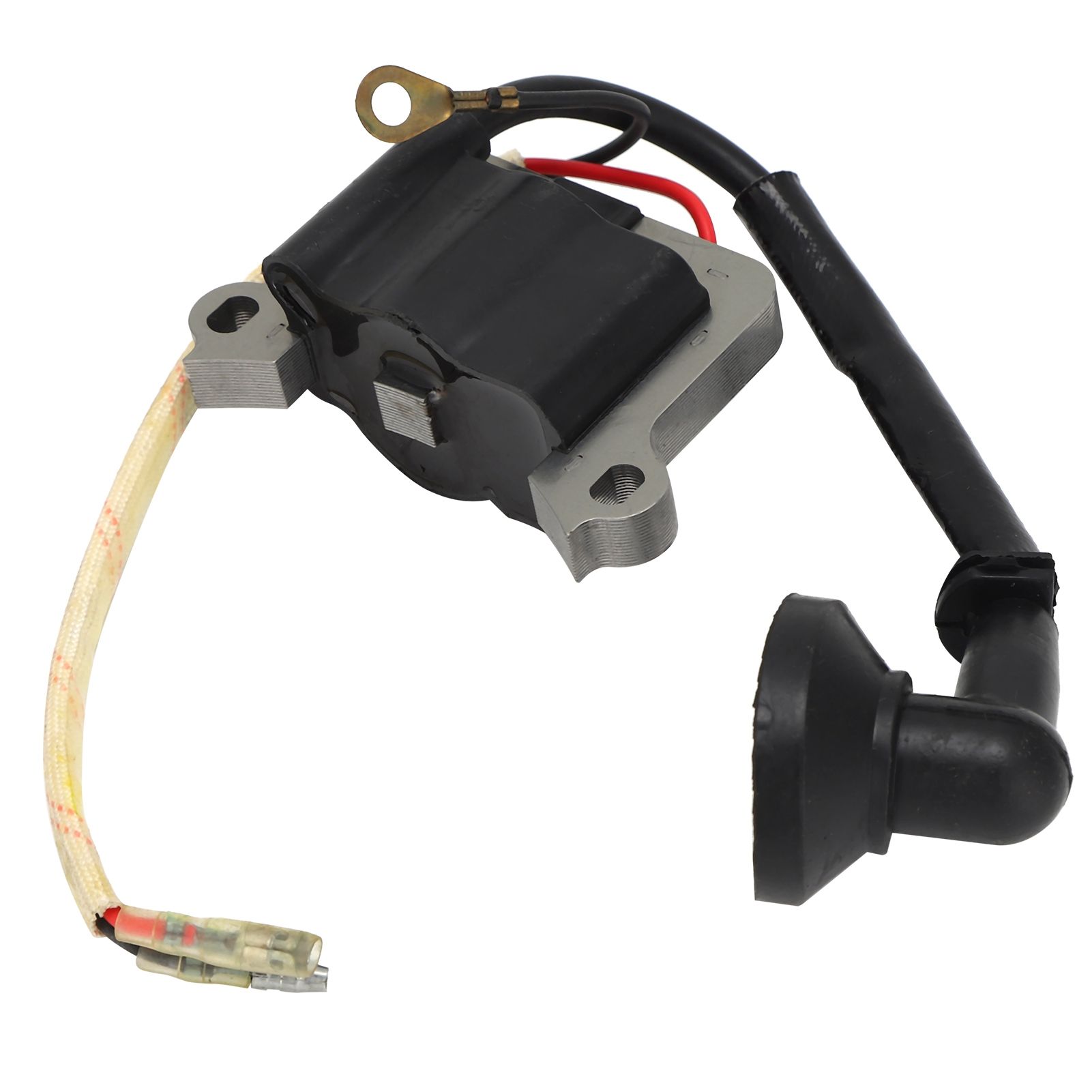Lawn Mower Ignition Coil Plastic Case Manganese Steel Silicone Ignition Coil view 7
