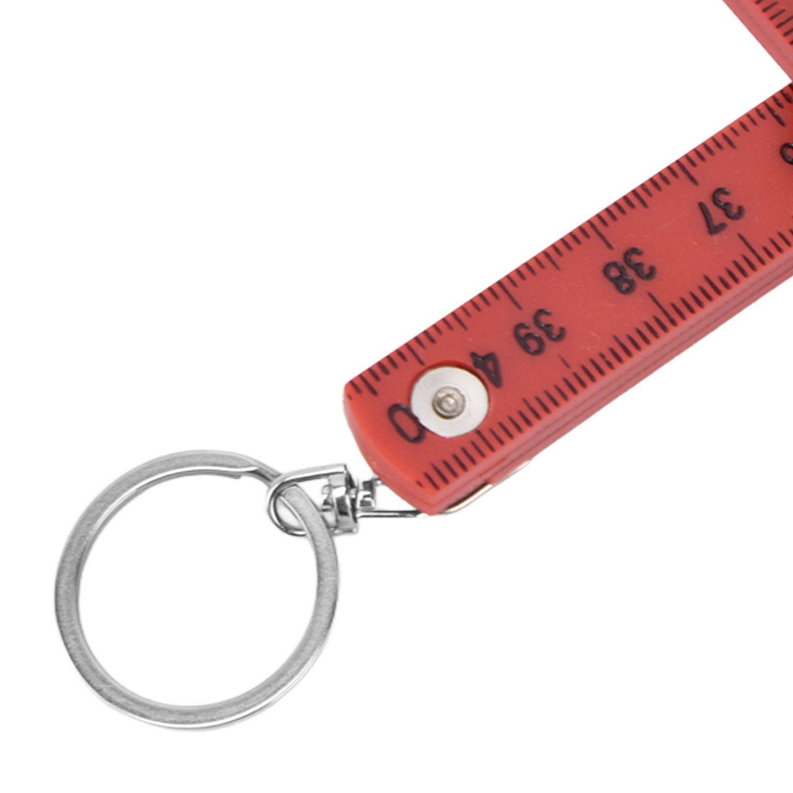 2Pcs ABS Folding Ruler Portable 0.5m Foldable Ruler with Key Ring for view 13