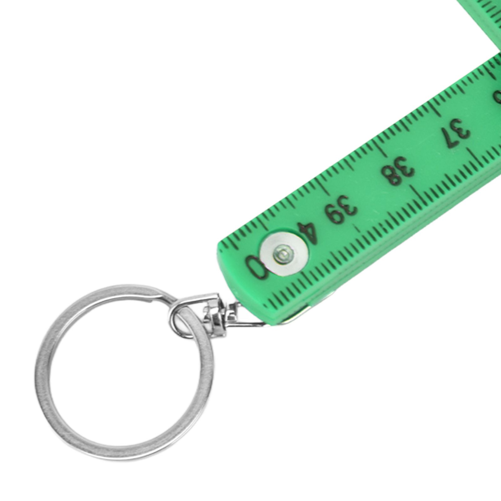 2Pcs ABS Folding Ruler Portable 0.5m Foldable Ruler with Key Ring for view 13