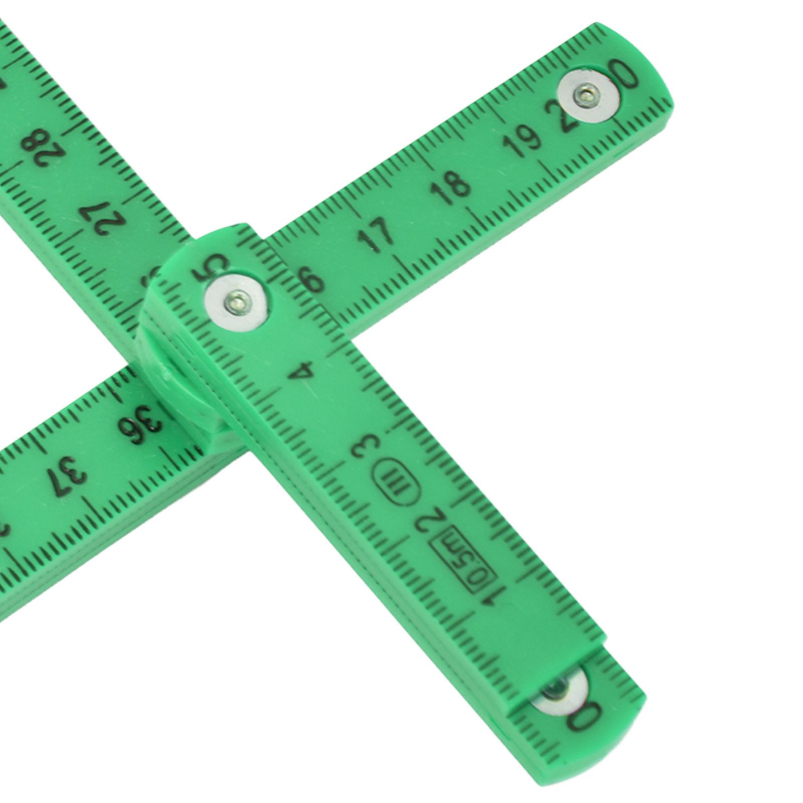 2Pcs ABS Folding Ruler Portable 0.5m Foldable Ruler with Key Ring for view 14