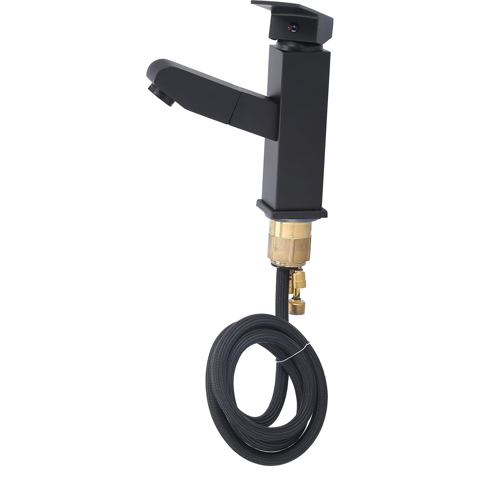 G1/2 Pull Out Faucet Cold Hot Mixer Water Tap with Pull‑Down Sprayer for view 5