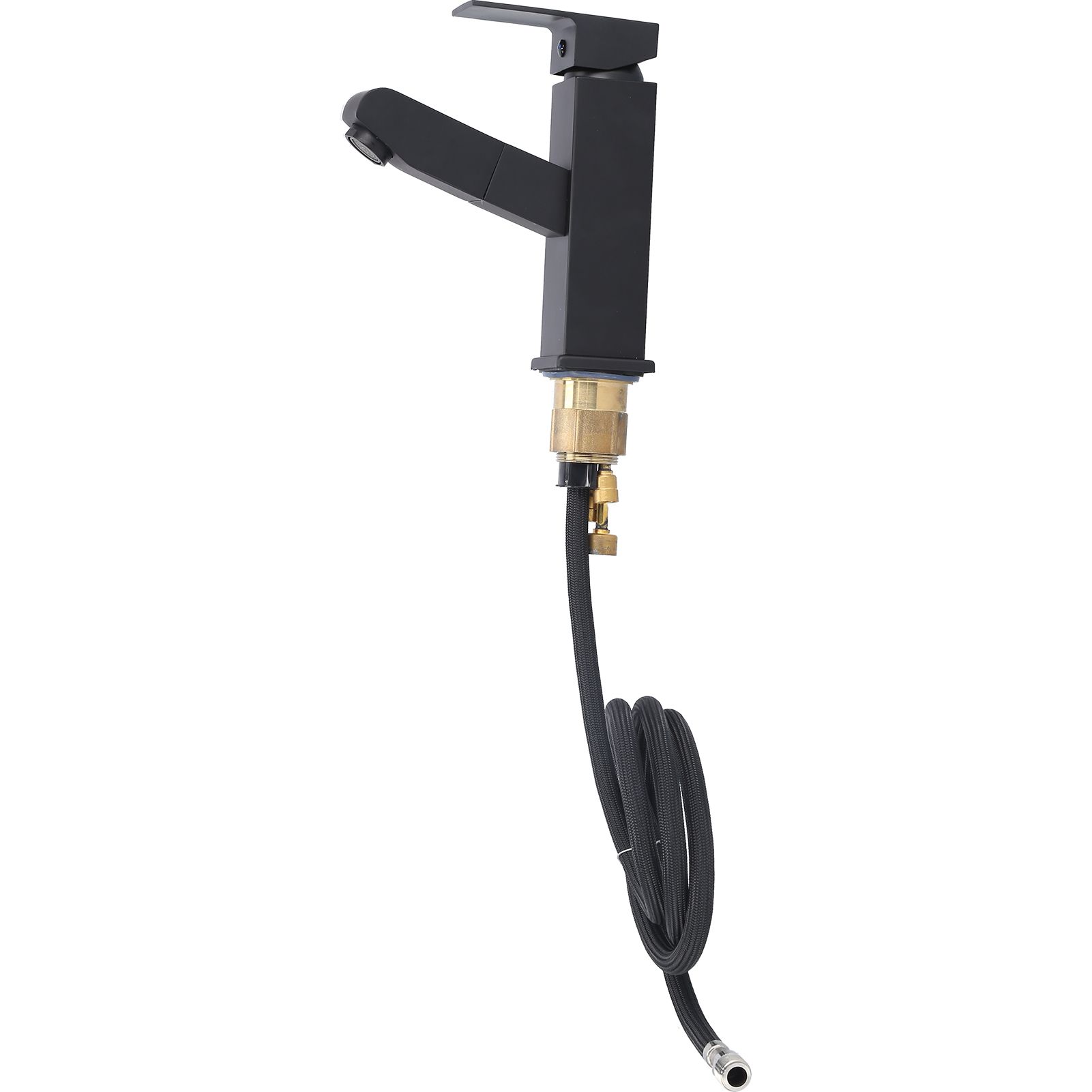 G1/2 Pull Out Faucet Cold Hot Mixer Water Tap with Pull‑Down Sprayer for view 14