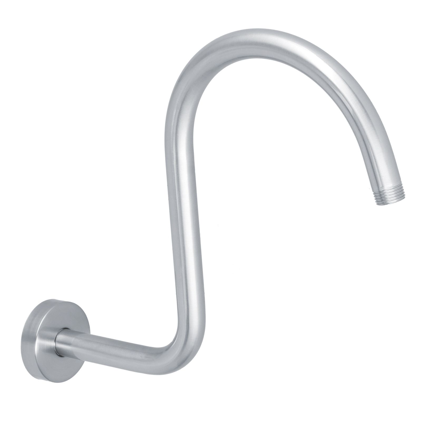 Shower Arm S Shape Gooseneck Stainless Steel Shower Head Extension Arm view 4