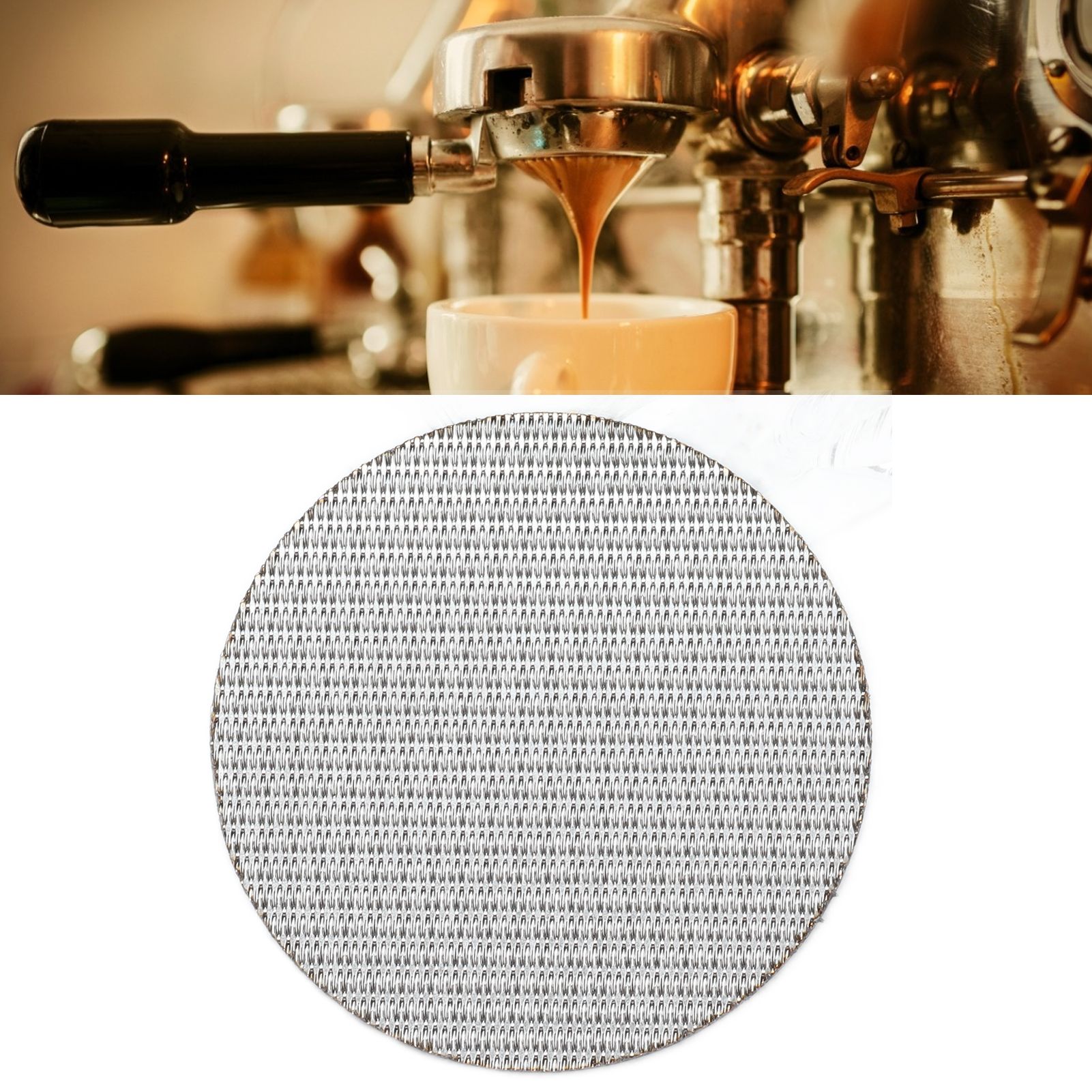 Coffee Portafilter Puck Screen Food Grade Stainless Steel Coffee Making Filter view 11