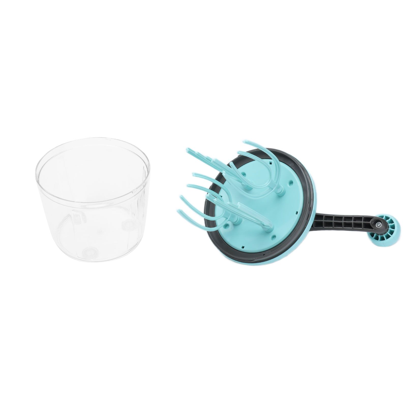 Hand Mixer PP Handheld Egg Beater with Detachable Handle Cream Whisk view 3