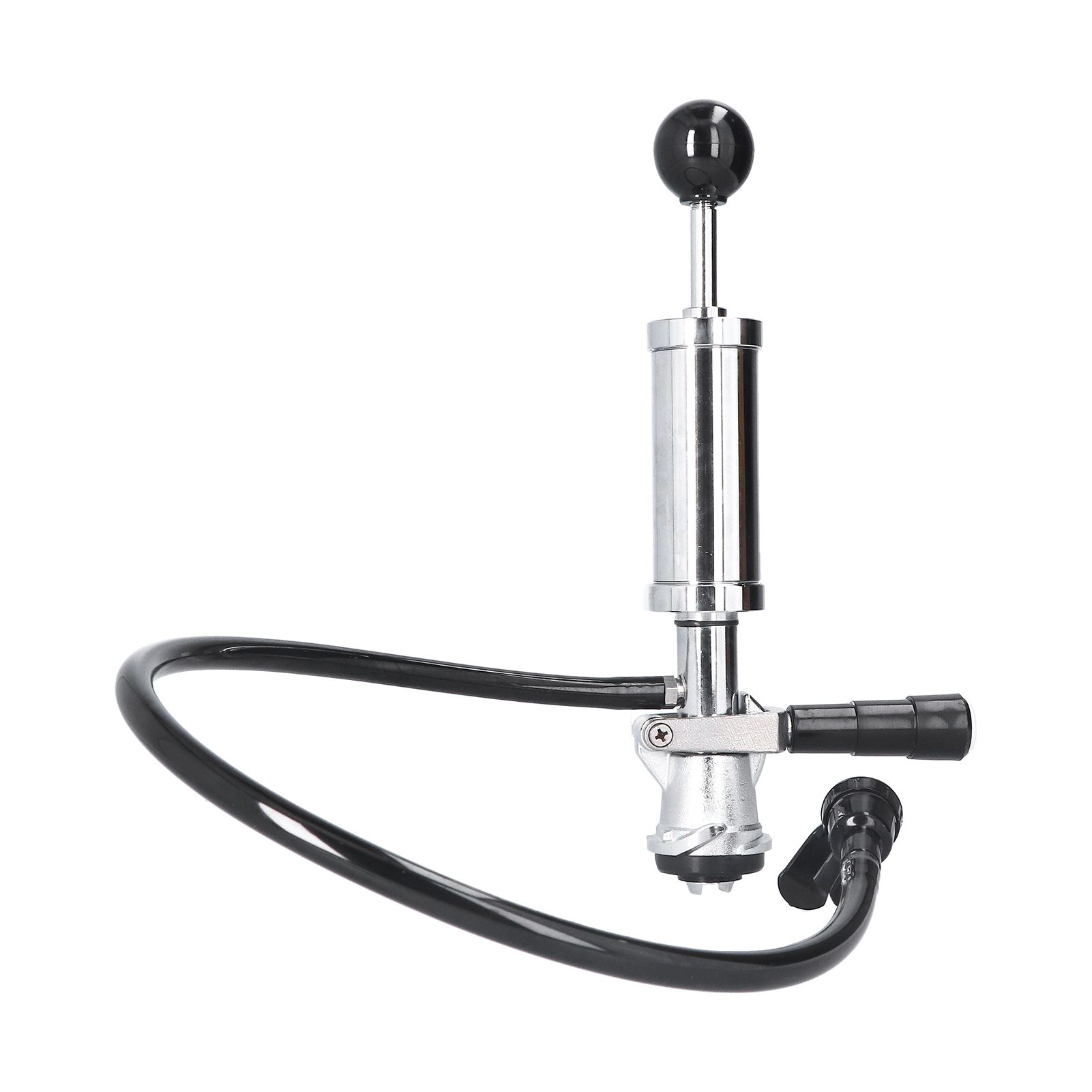 Beer Keg Pump with Black Beer Faucet Stainless Steel Draft Beer Party Pump for view 5