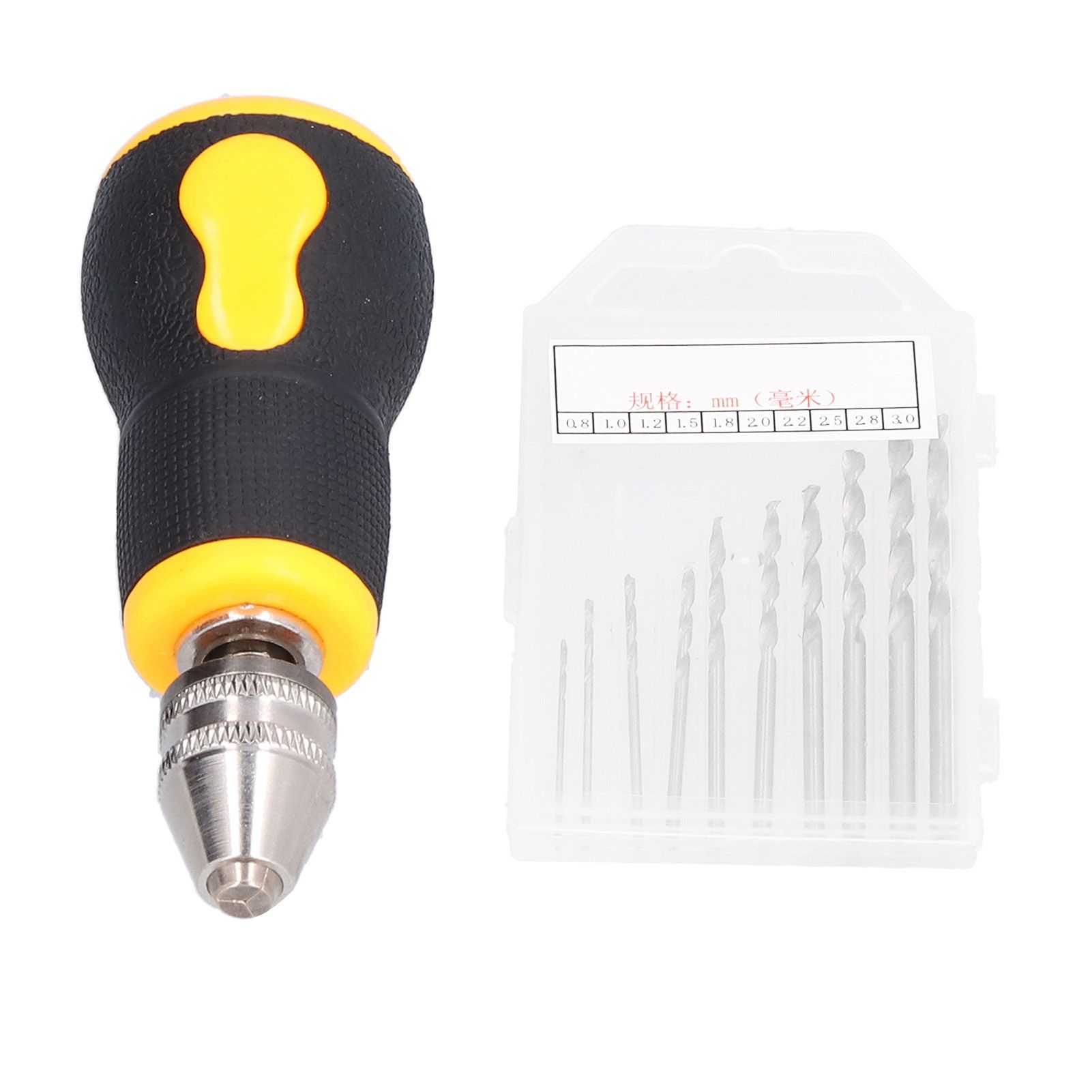 Mini Screwdriver Portable Anti Slip Hand Screwdriver Hand Twist Drill view 2