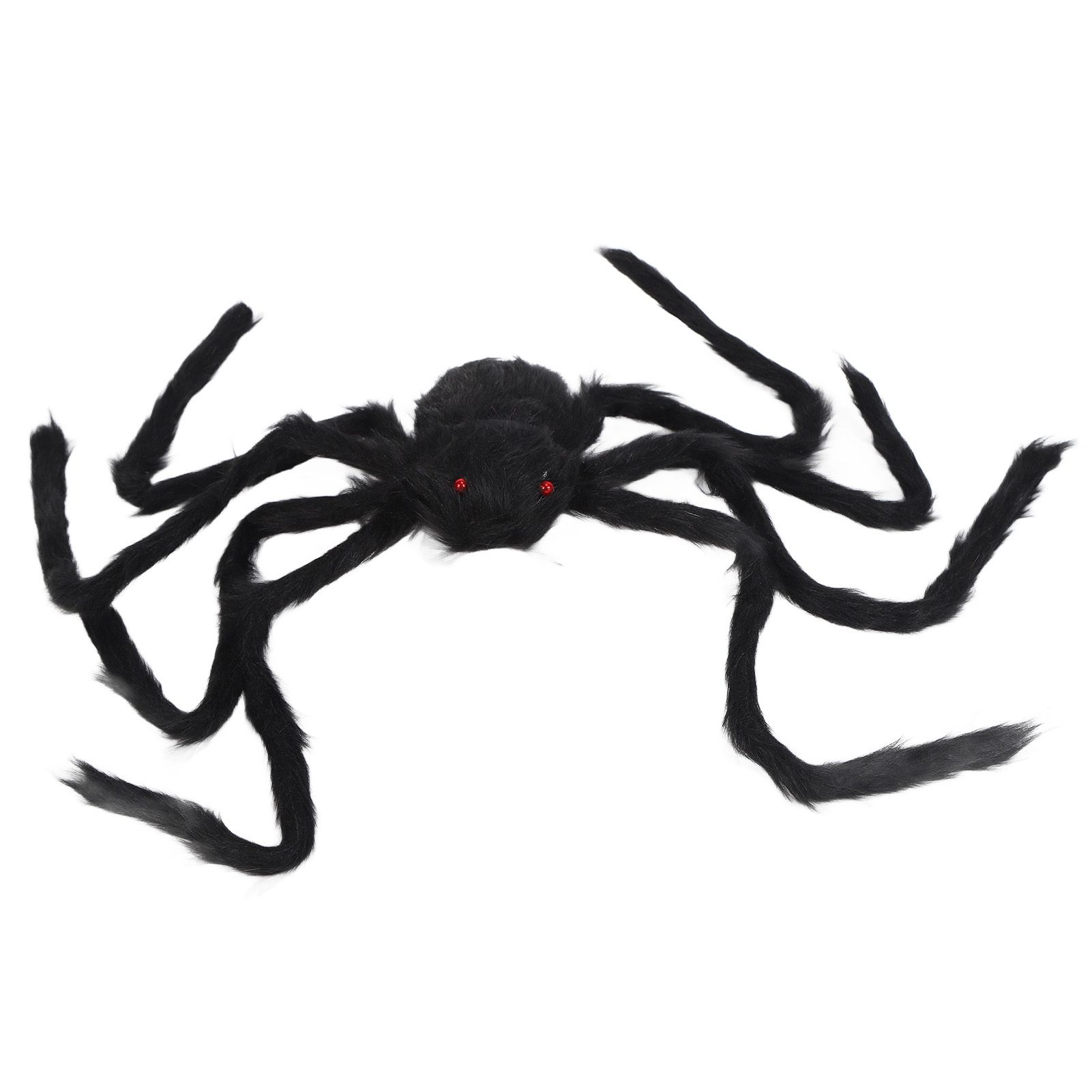 Spiders Halloween Decor Terrible Reusable Black Giant Spider Halloween view 2