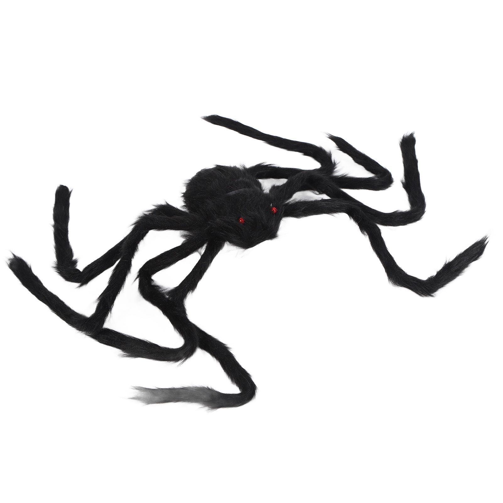 Spiders Halloween Decor Terrible Reusable Black Giant Spider Halloween view 3