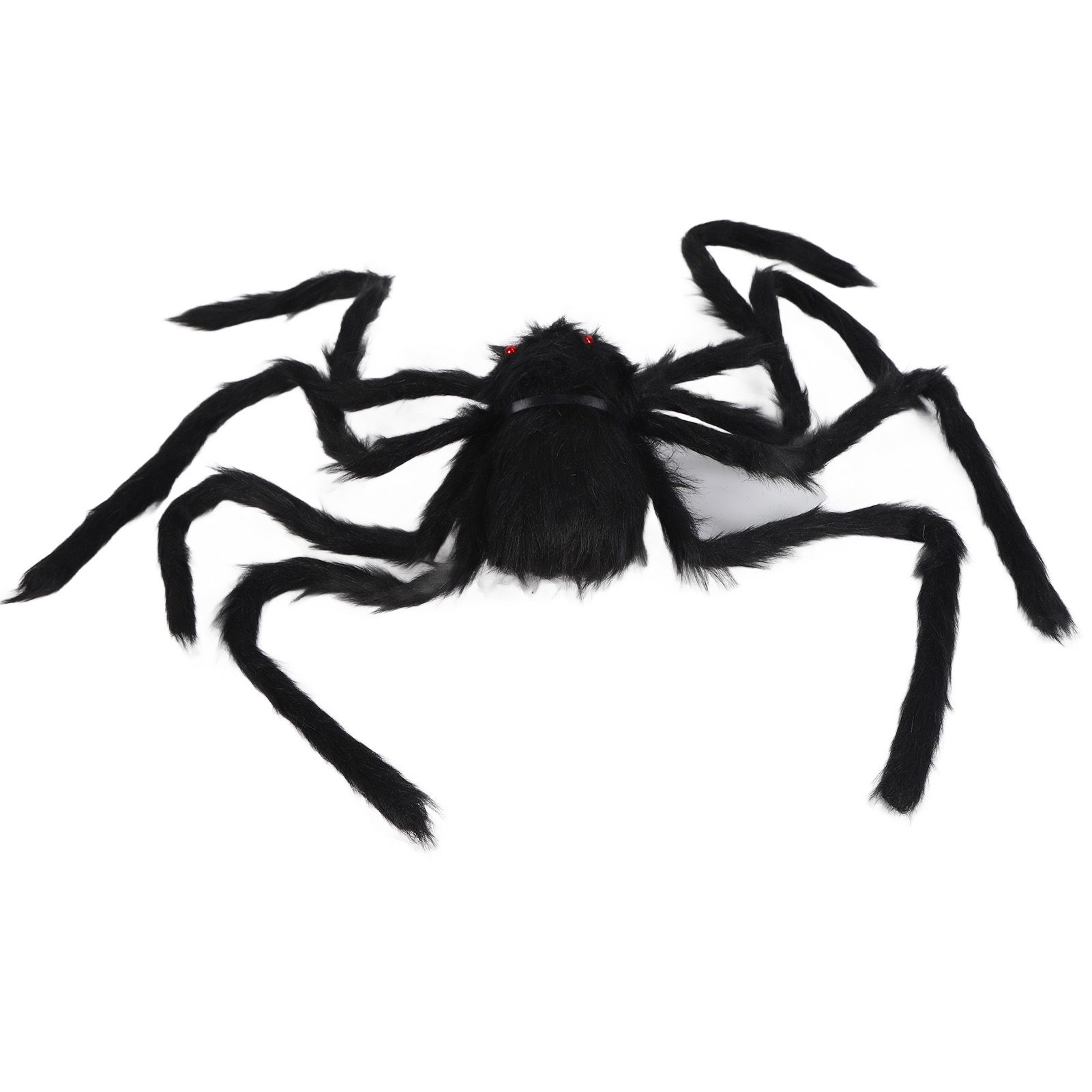 Spiders Halloween Decor Terrible Reusable Black Giant Spider Halloween view 4