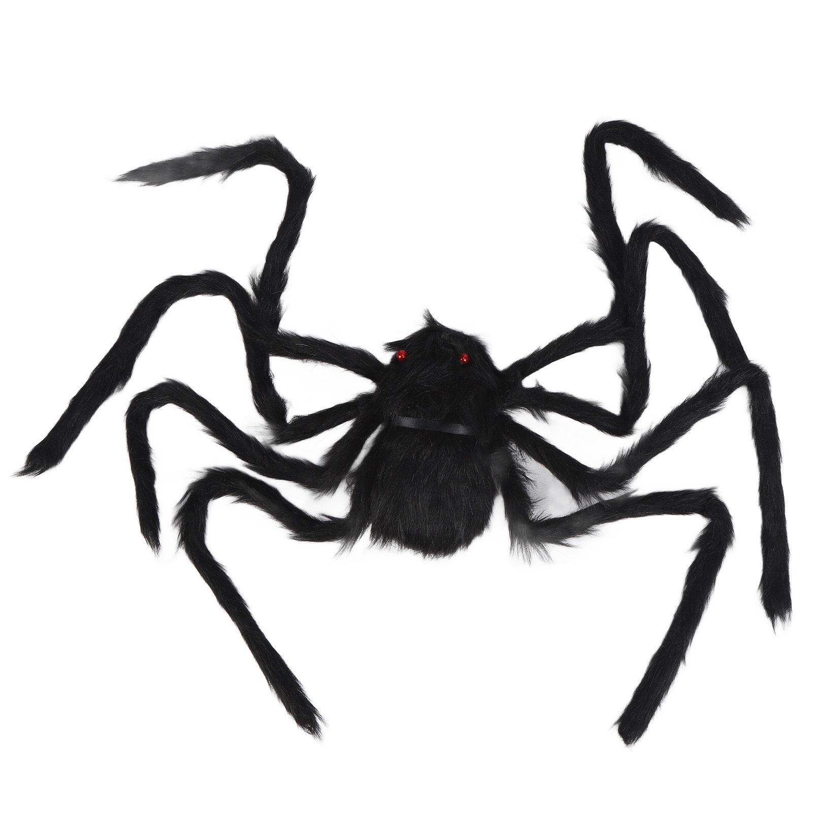 Spiders Halloween Decor Terrible Reusable Black Giant Spider Halloween view 6