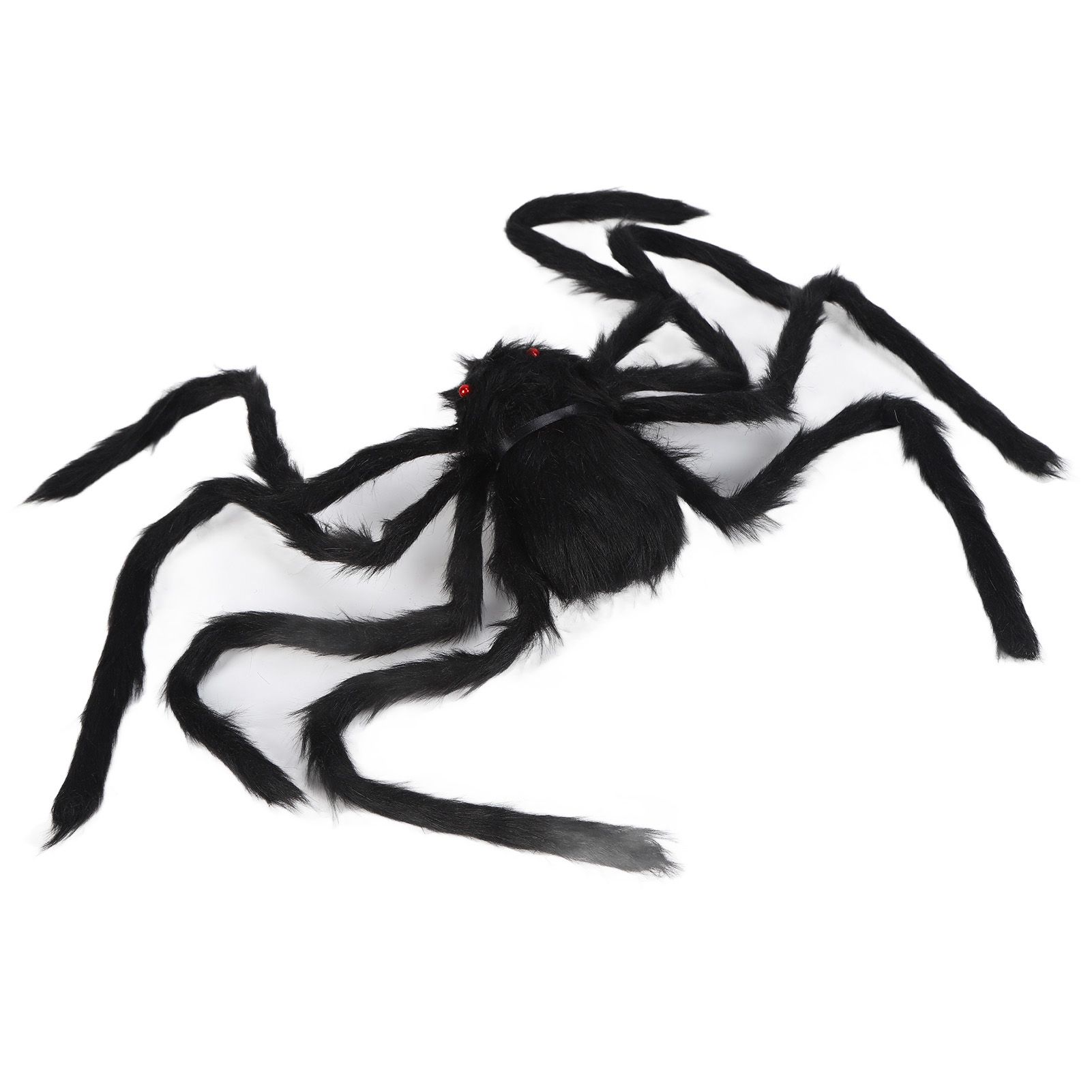 Spiders Halloween Decor Terrible Reusable Black Giant Spider Halloween view 7