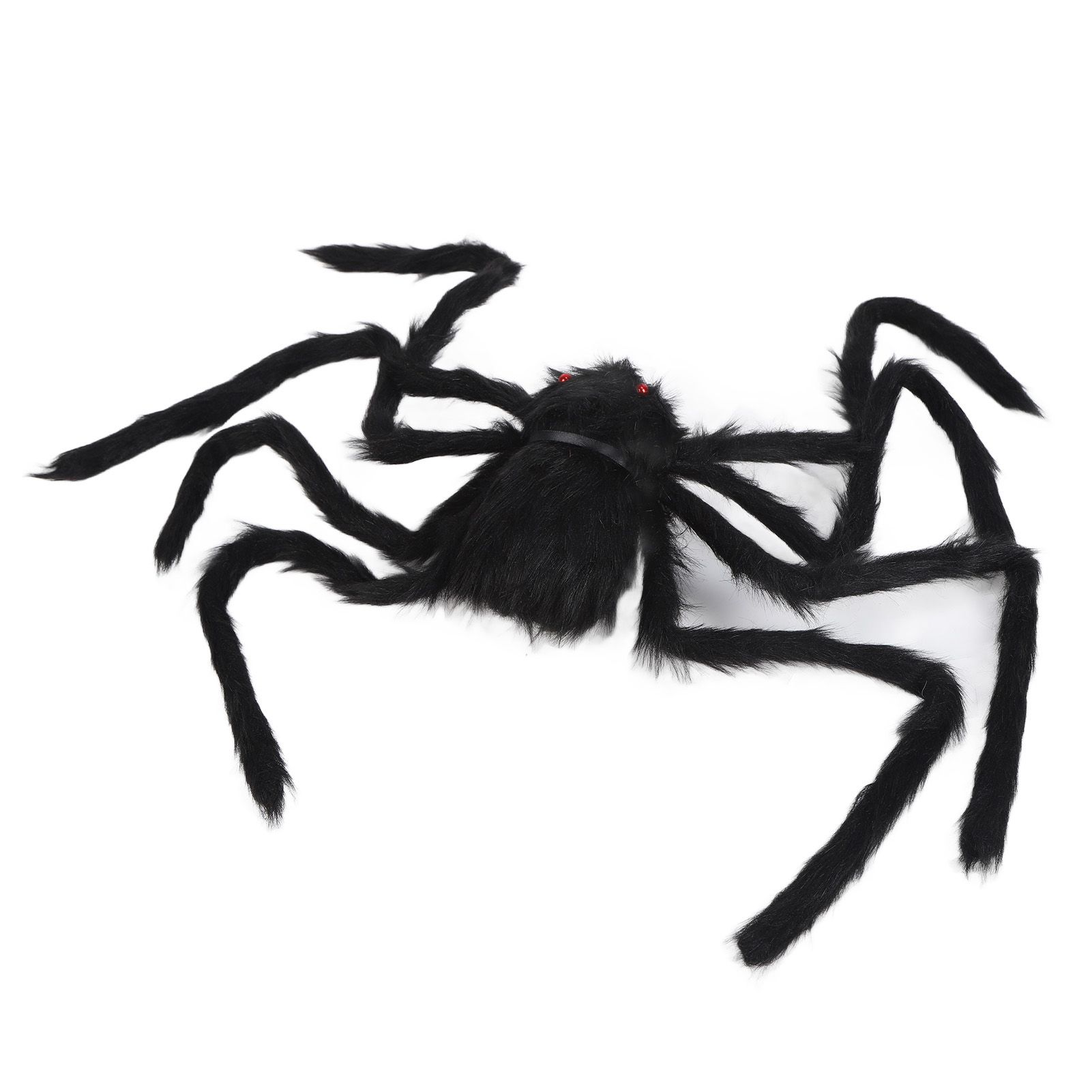 Spiders Halloween Decor Terrible Reusable Black Giant Spider Halloween view 8