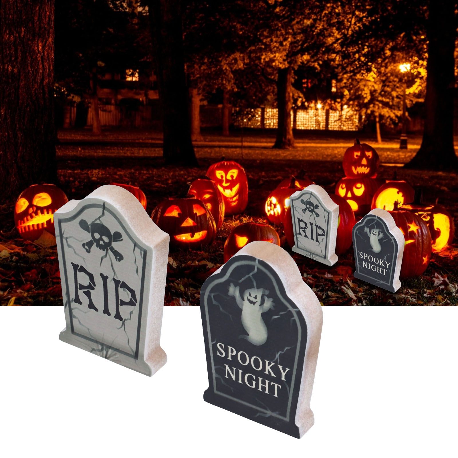 Halloween Tombstone Halloween Tombstone Yard Decoration for Halloween Party view 11
